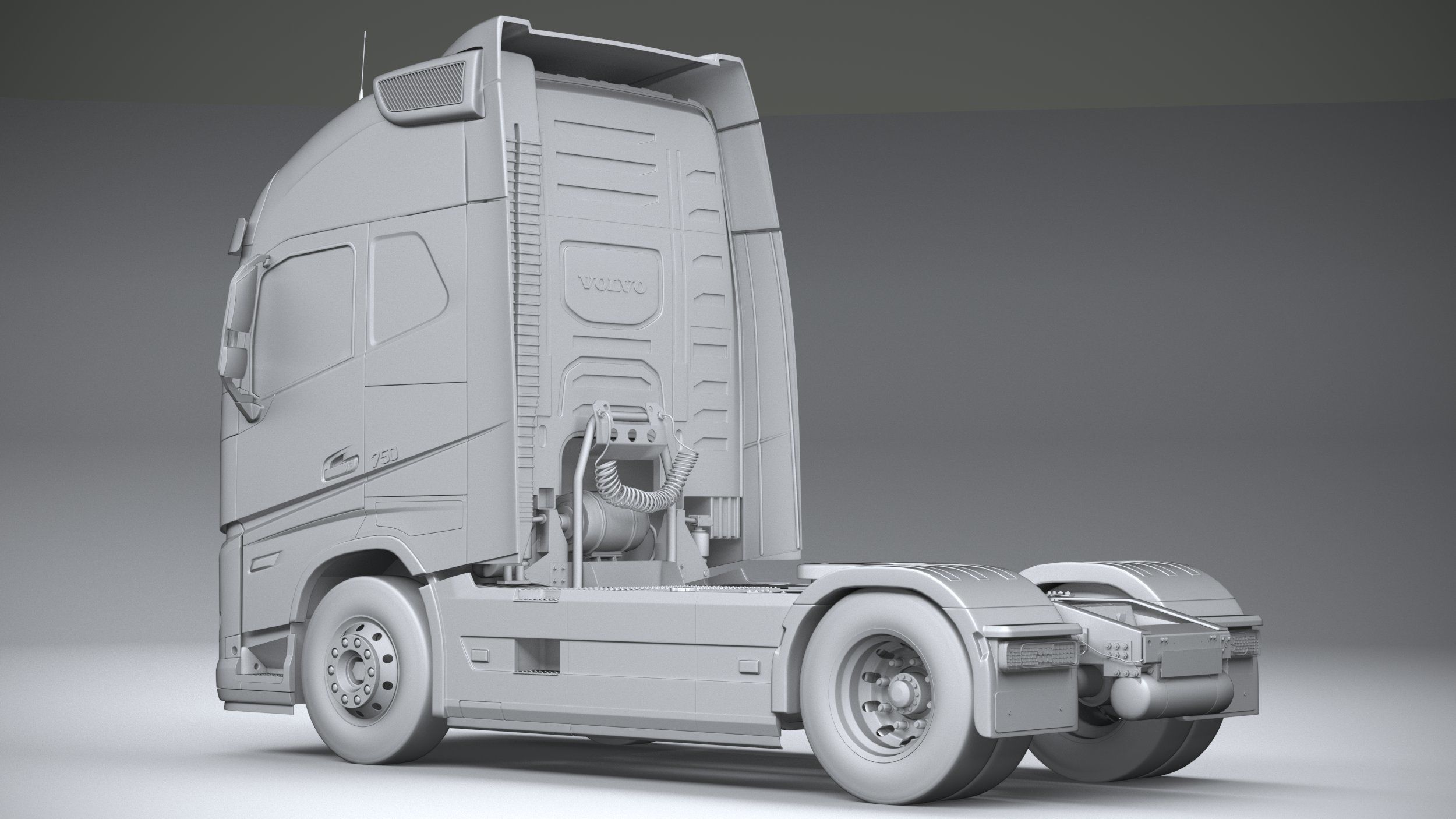 Volvo FH16 2020 3D model_27