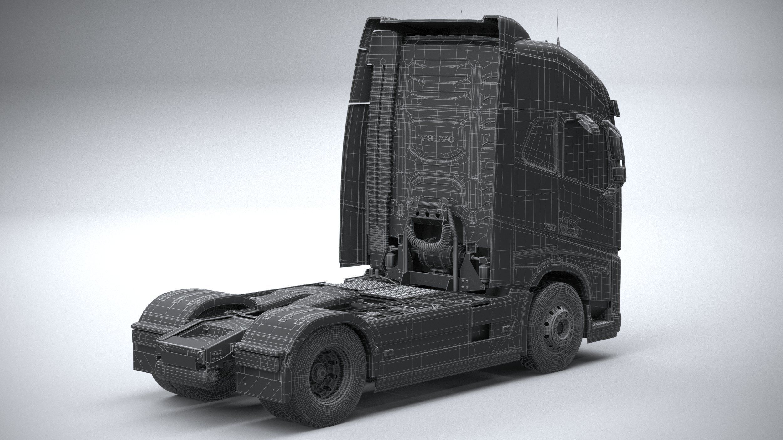 Volvo FH16 2020 3D model_33