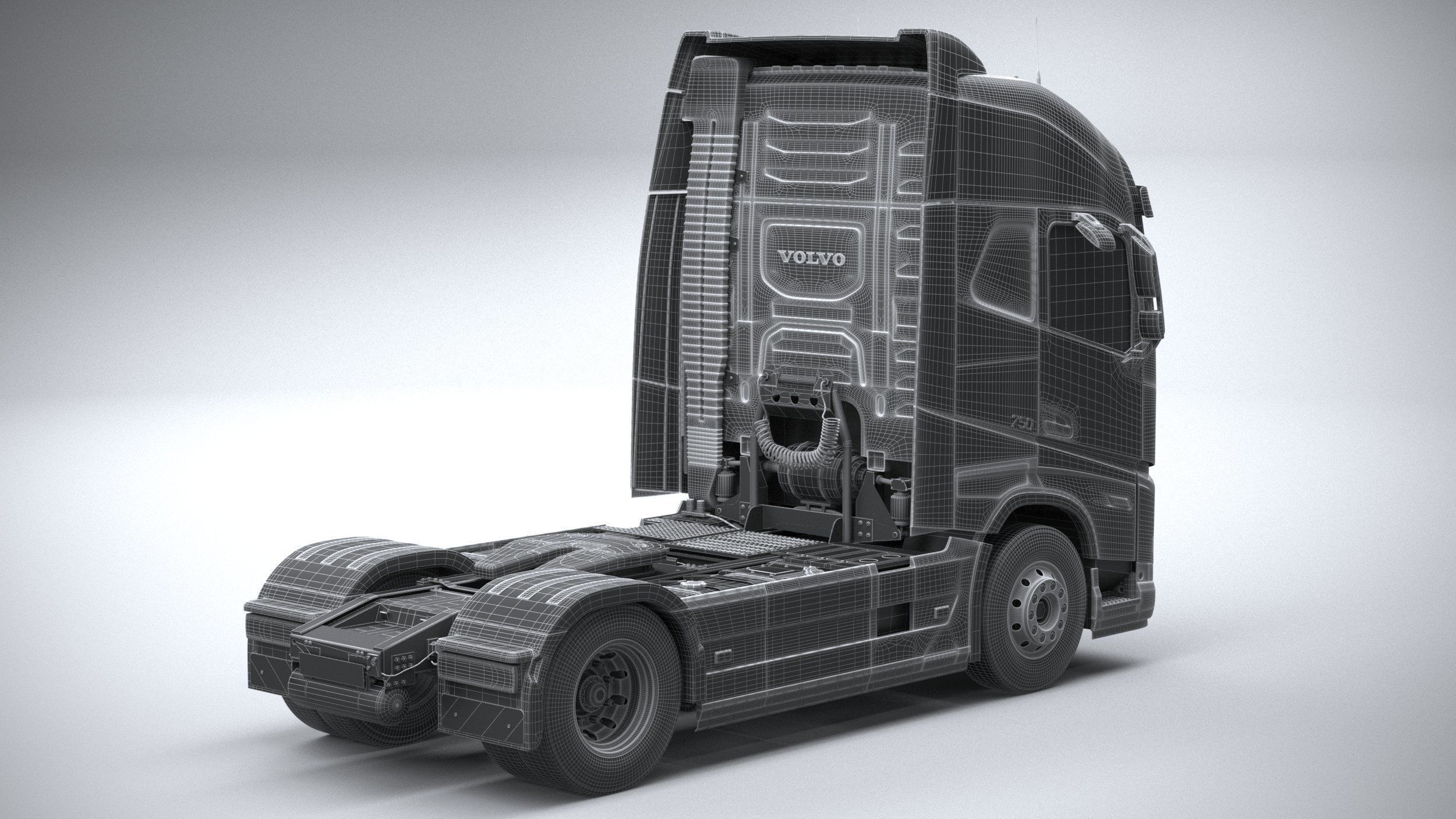 Volvo FH16 2020 3D model_8