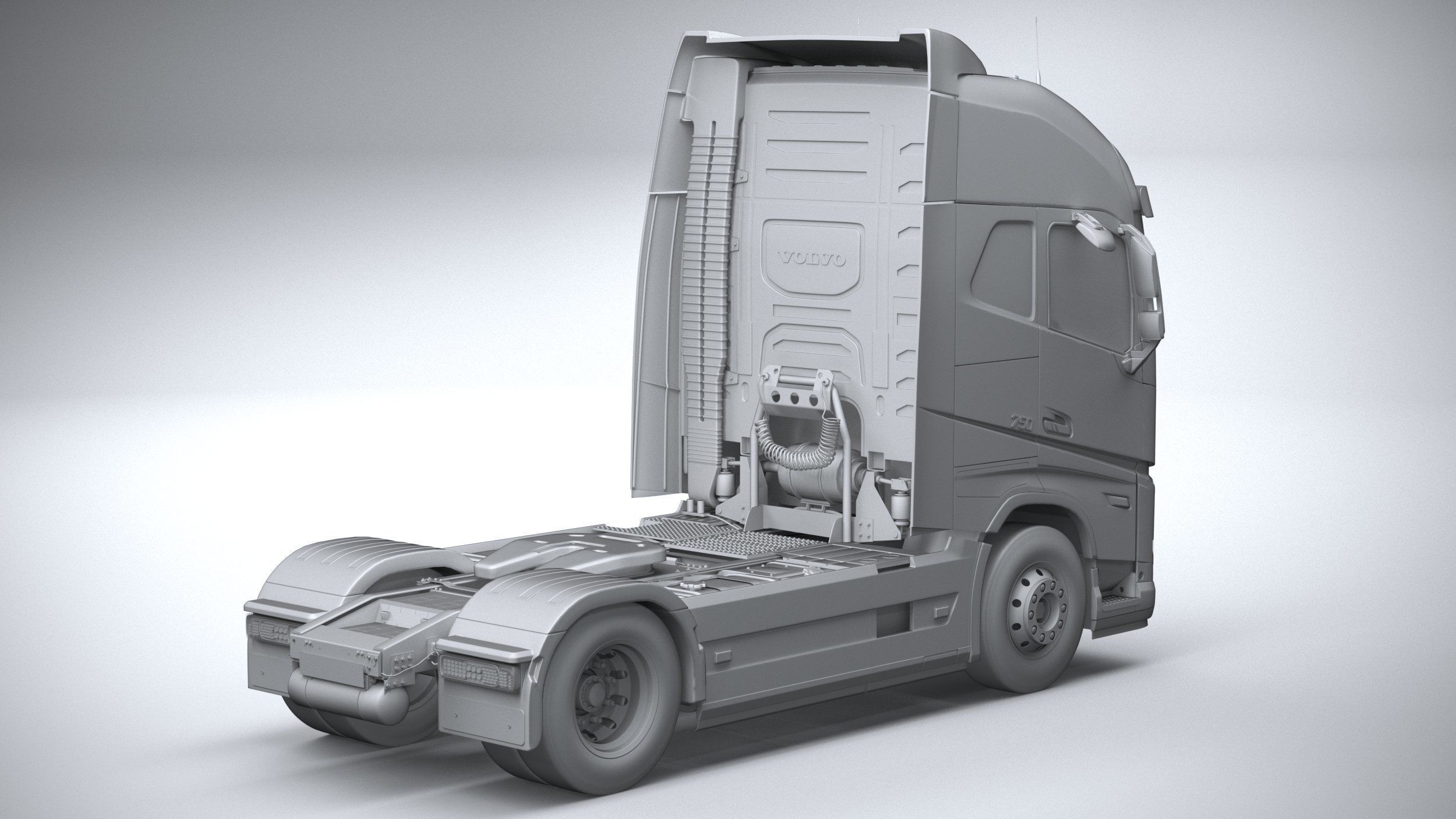 Volvo FH16 2020 3D model_30