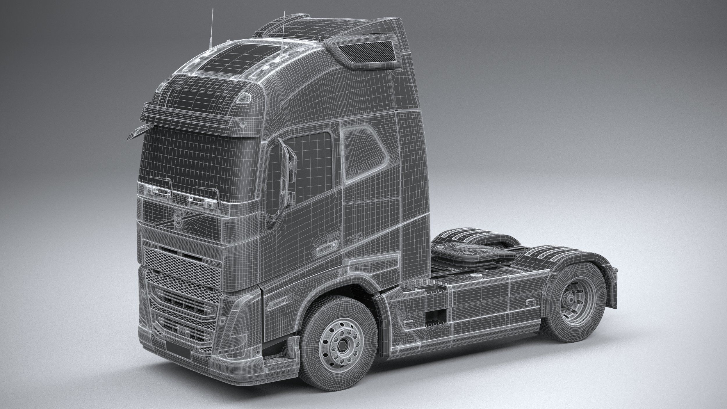 Volvo FH16 2020 3D model_7