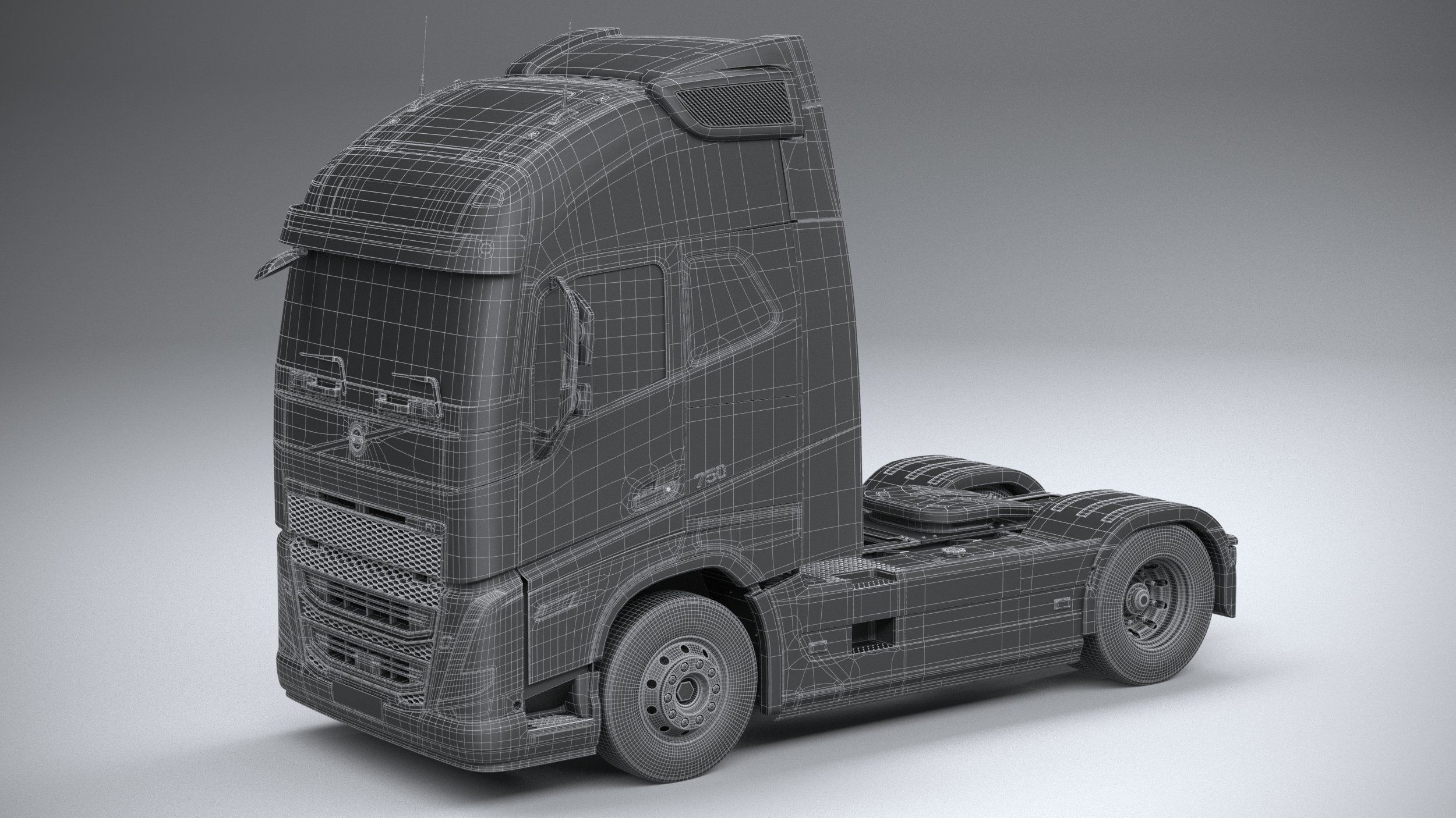 Volvo FH16 2020 3D model_10