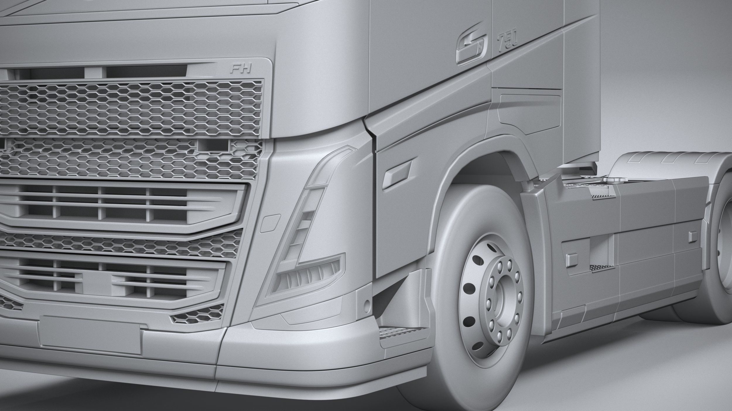 Volvo FH16 2020 3D model_25