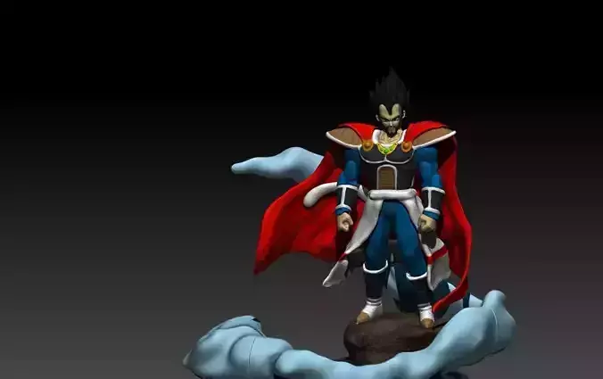 King Vegeta 3D print model