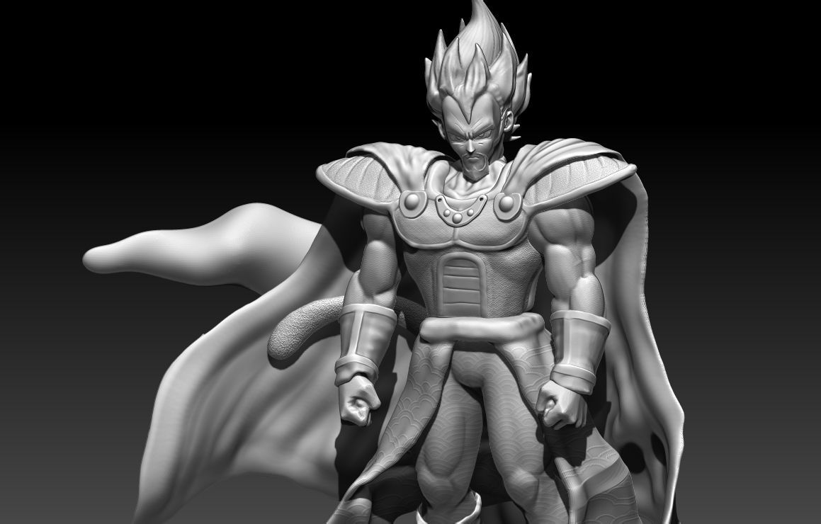 King Vegeta 3D print model_5