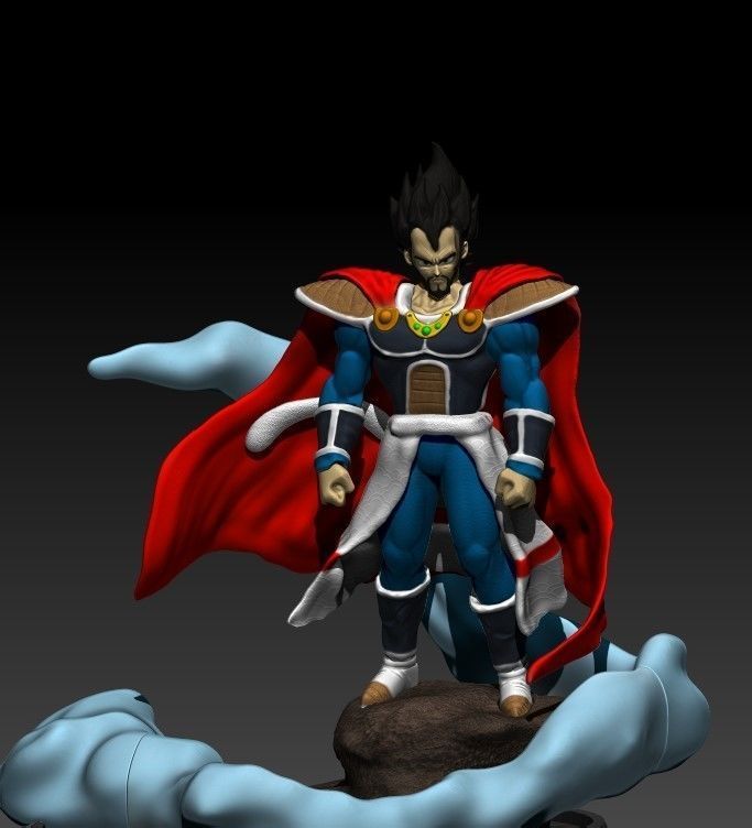 King Vegeta 3D print model_1