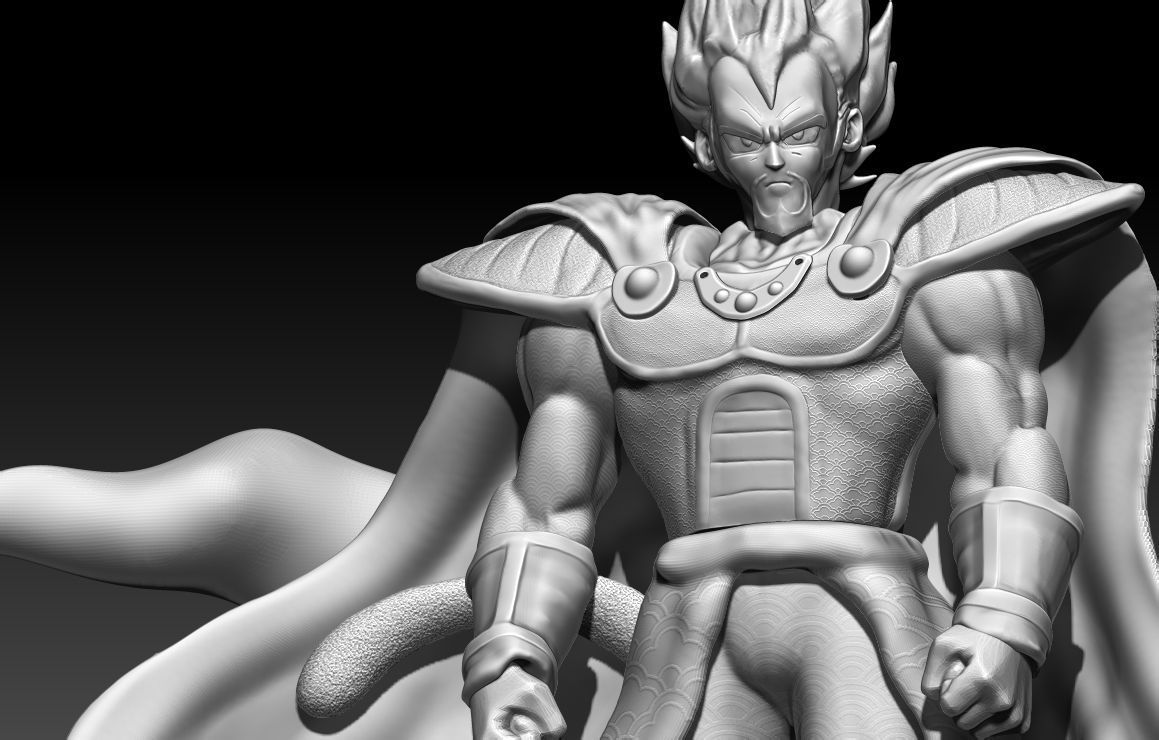 King Vegeta 3D print model_3