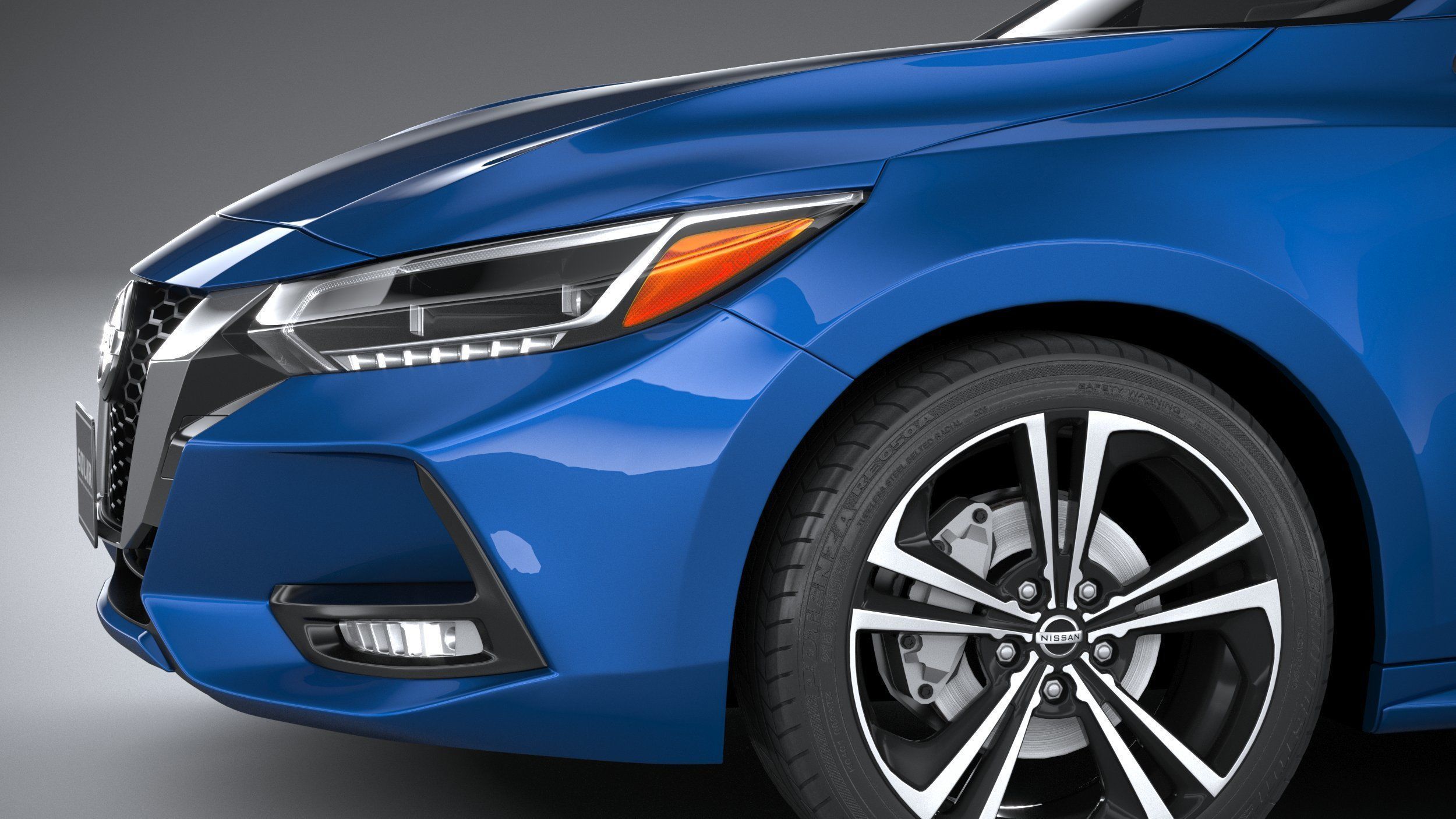 Nissan Sentra 2020 3D model_3