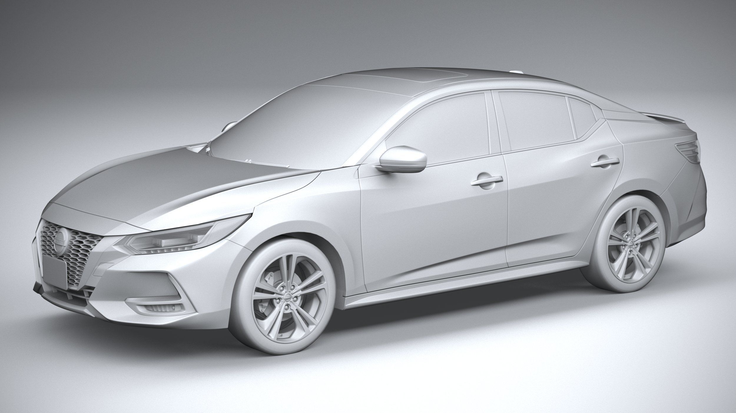 Nissan Sentra 2020 3D model_19