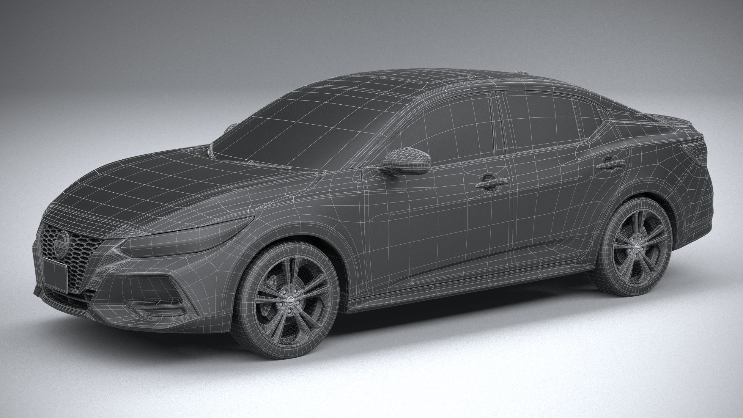 Nissan Sentra 2020 3D model_28