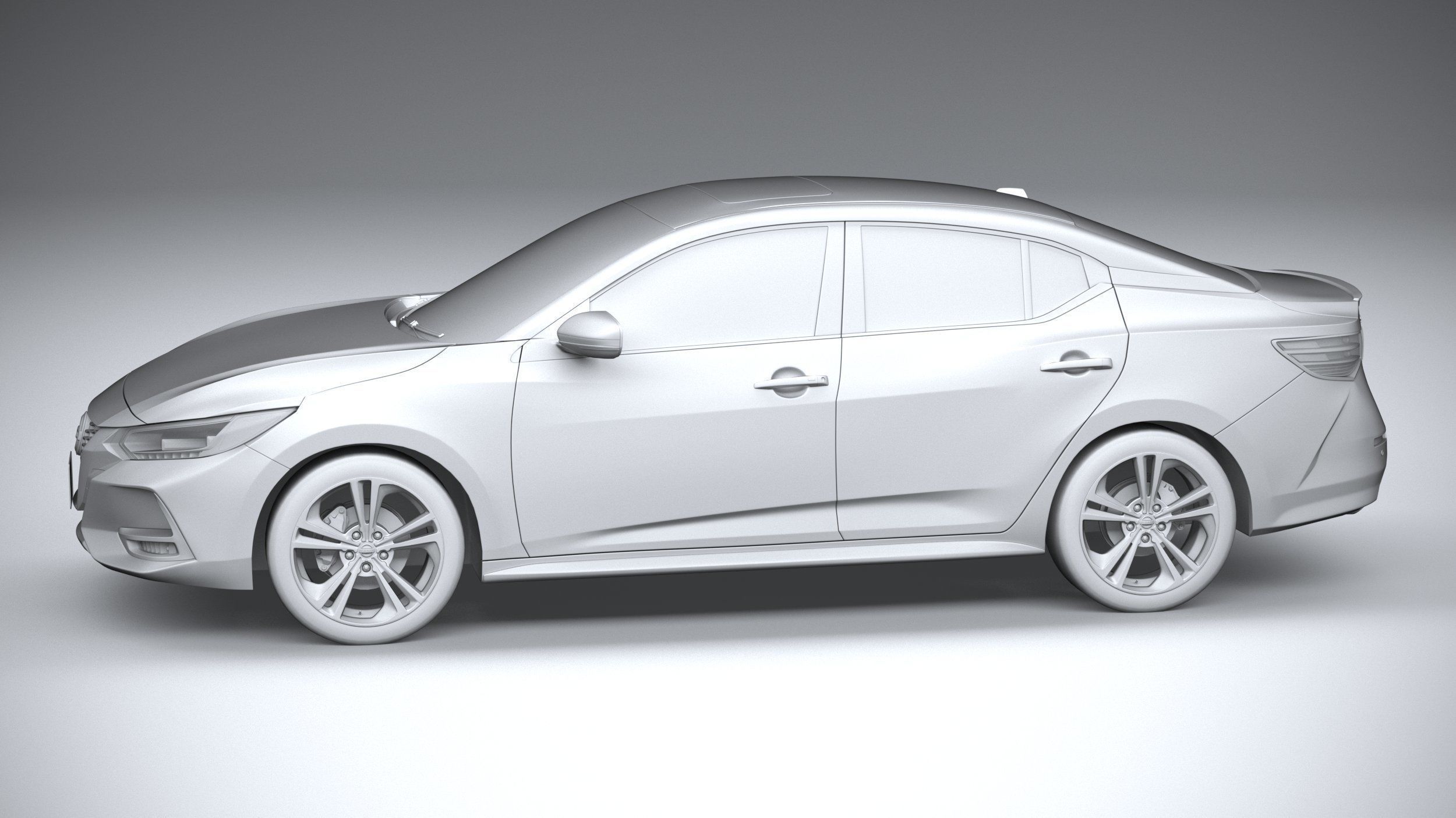 Nissan Sentra 2020 3D model_22