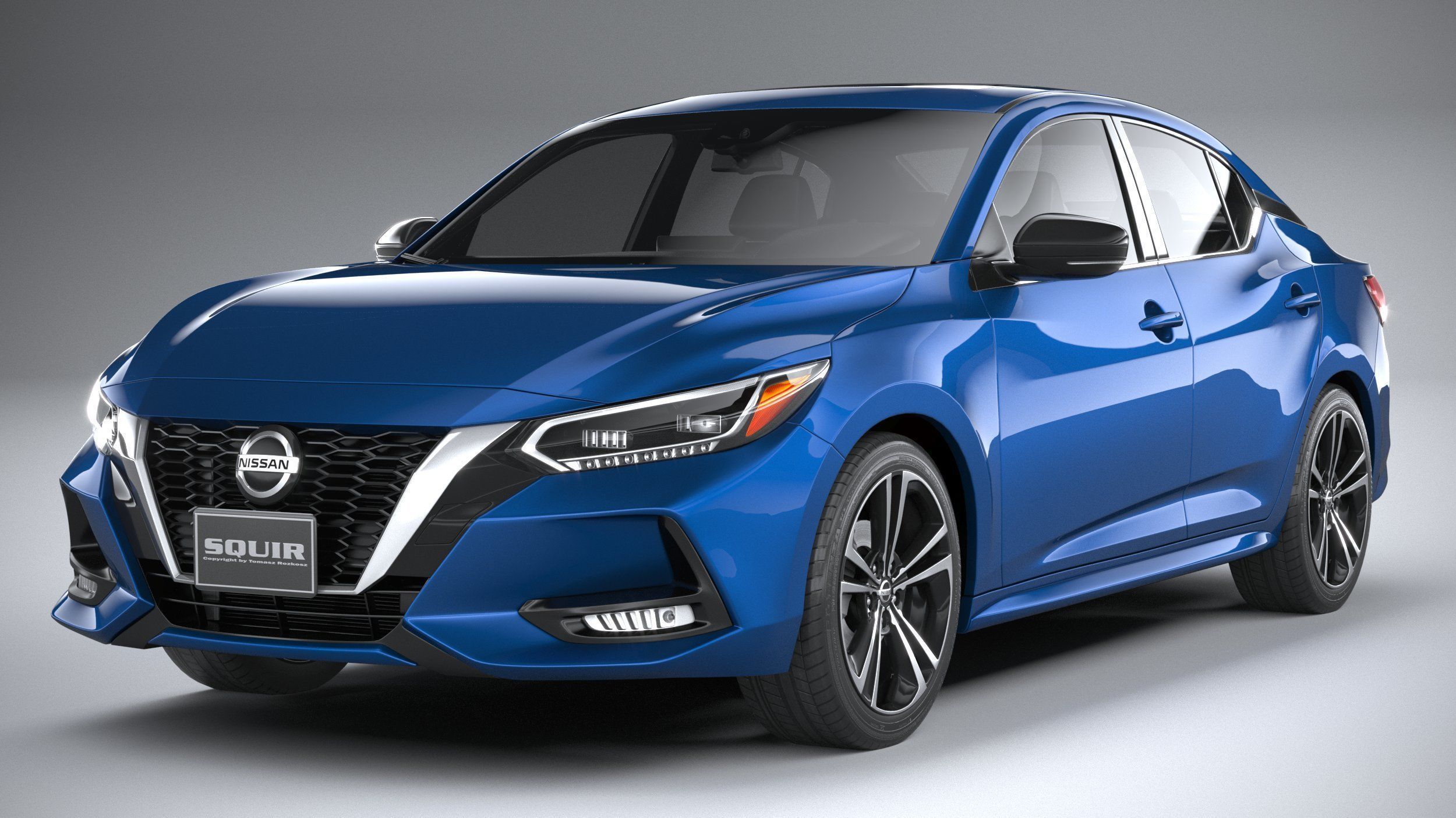 Nissan Sentra 2020 3D model_2