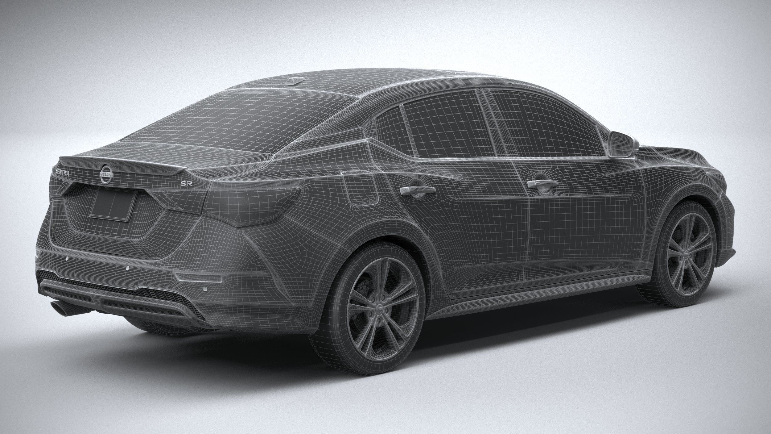 Nissan Sentra 2020 3D model_27