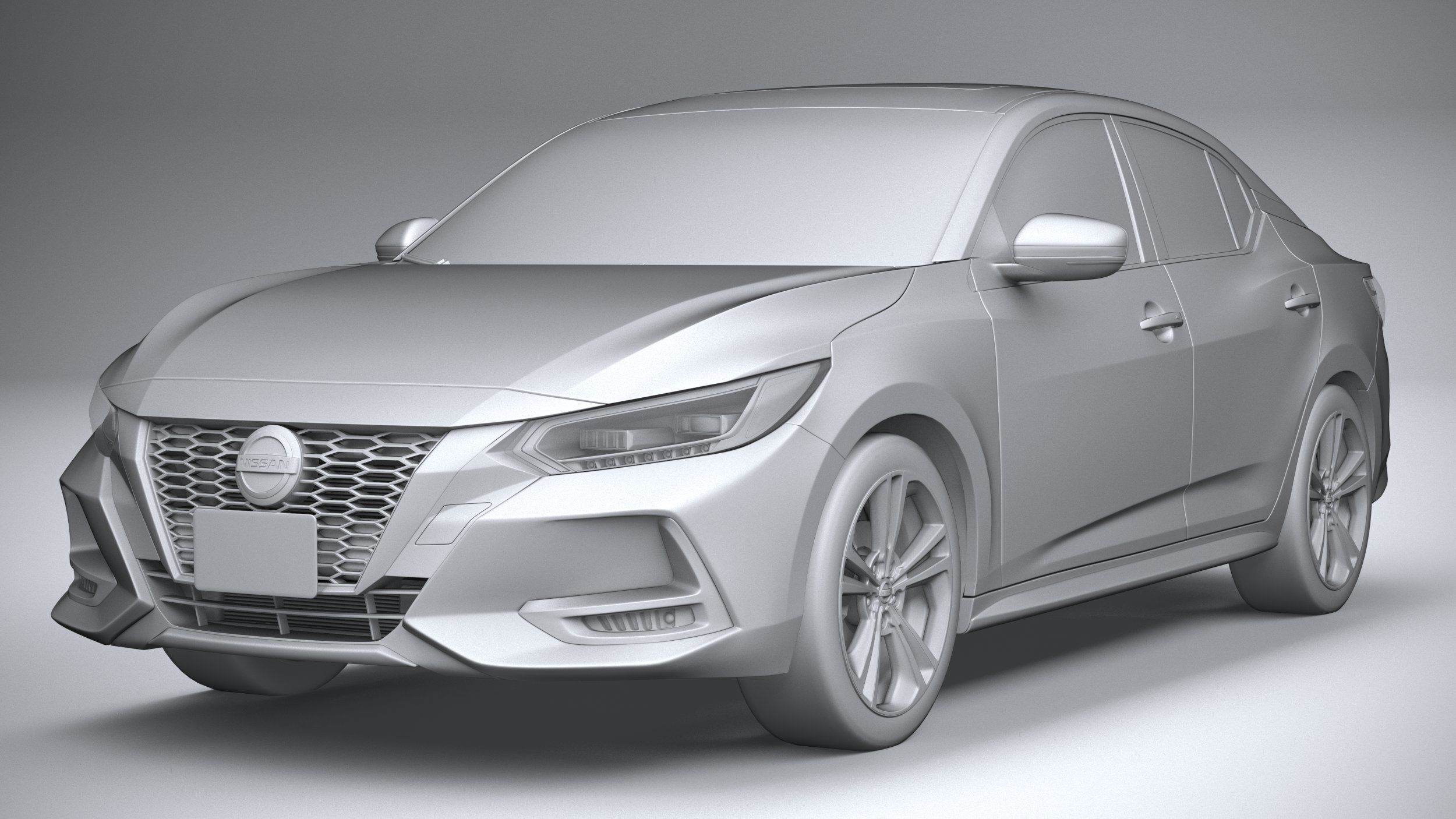Nissan Sentra 2020 3D model_20