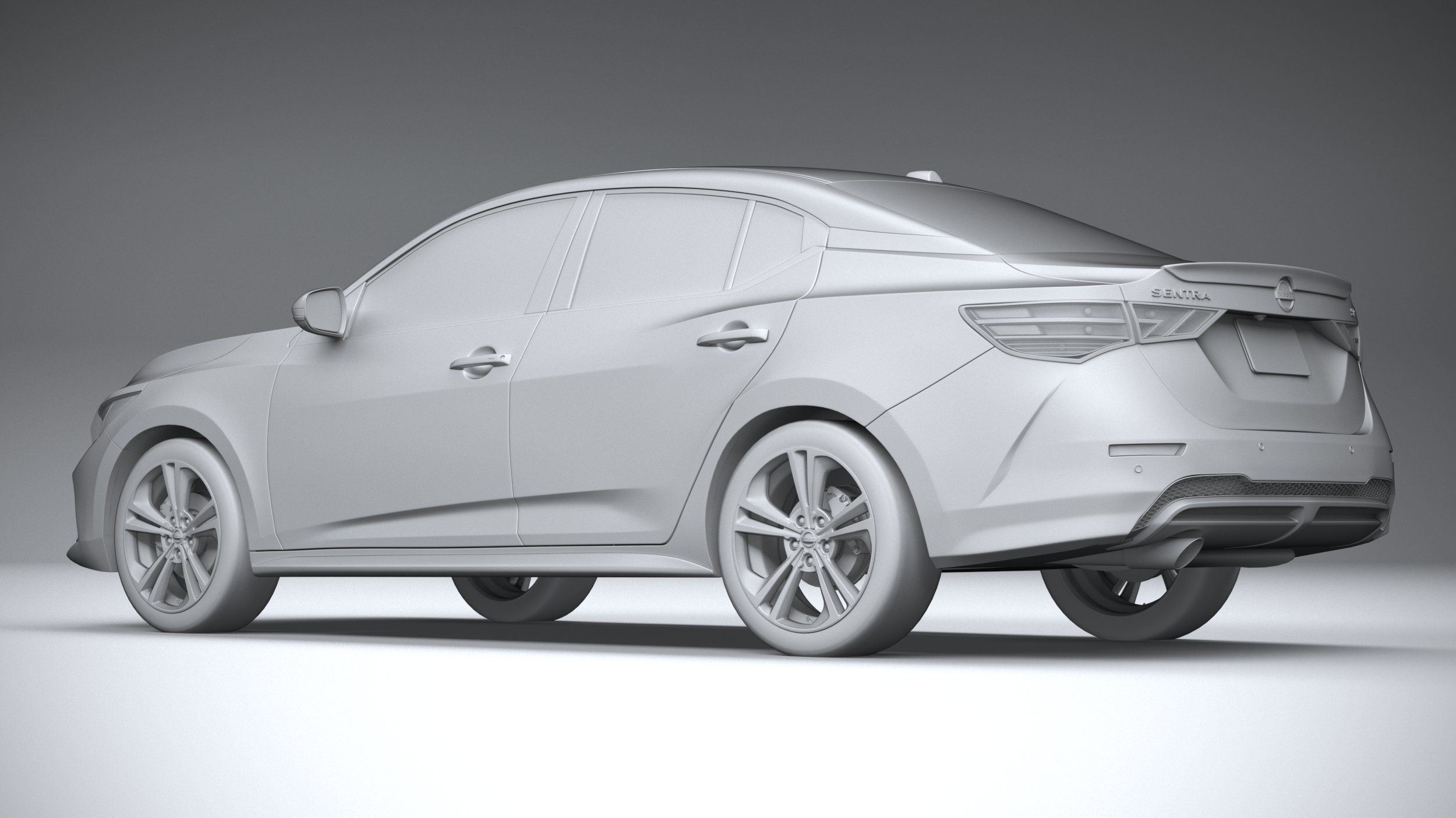 Nissan Sentra 2020 3D model_21