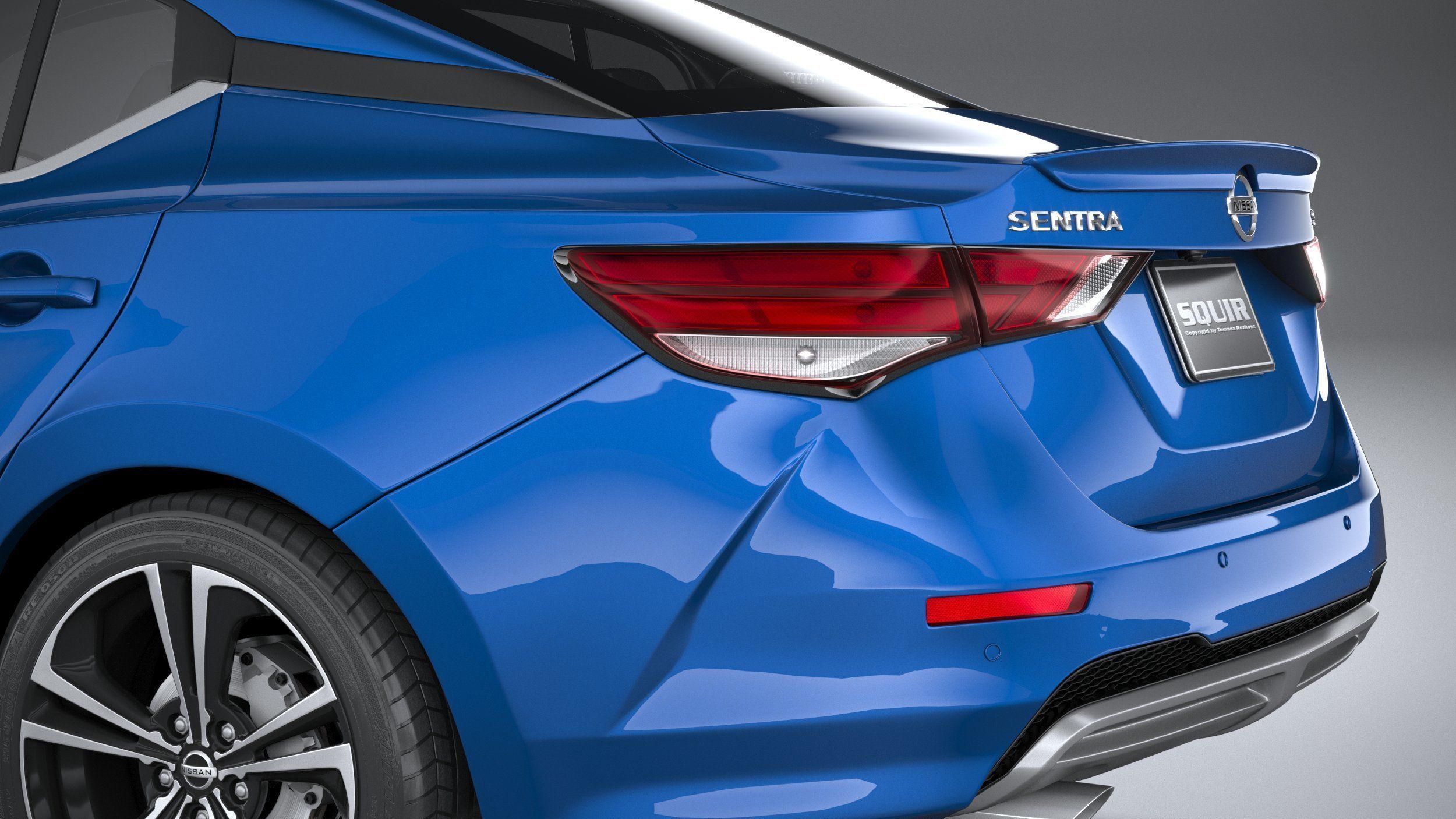 Nissan Sentra 2020 3D model_6