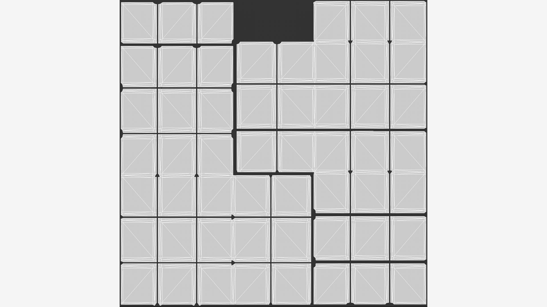 Low-poly PBR Rubiks Cube Low-poly 3D model_5