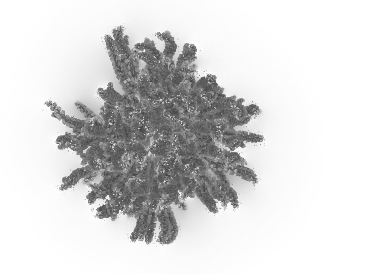 TREE PACK Low-poly 3D model_4