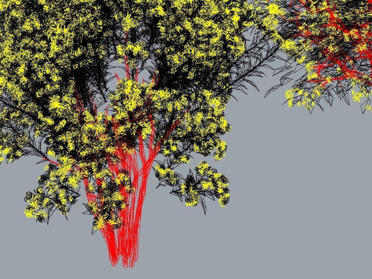 TREE PACK Low-poly 3D model_10