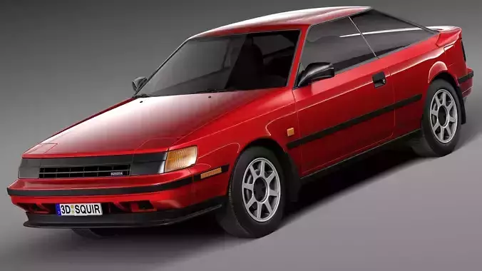 Toyota Celica 1985-1989 st-165 3D model