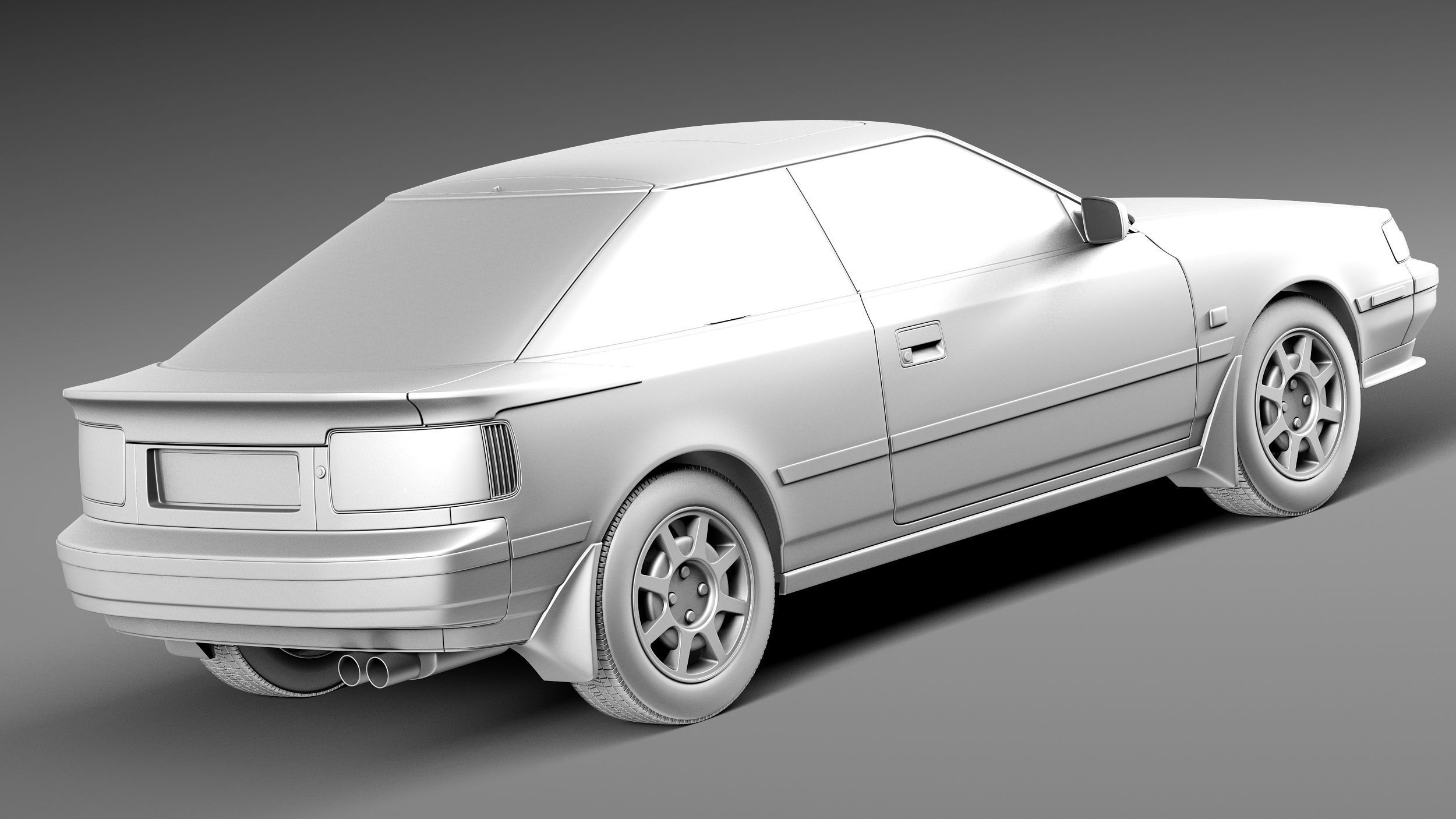 Toyota Celica 1985-1989 st-165 3D model_12