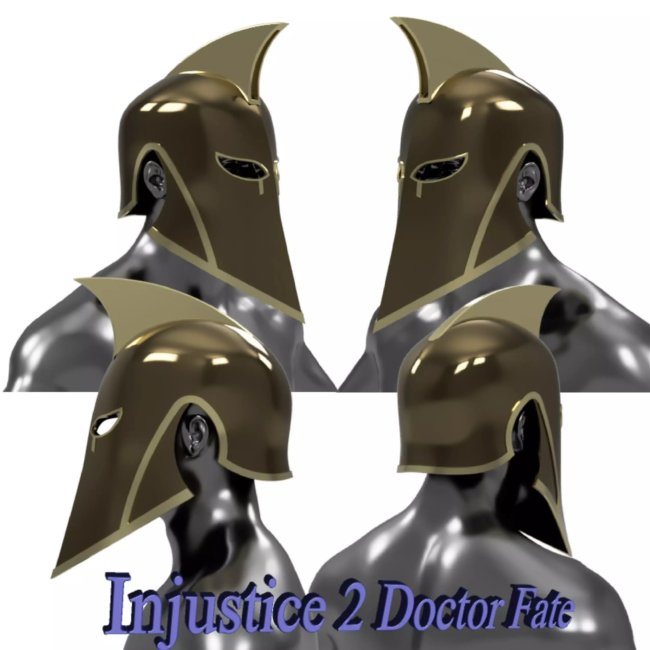 Doctor Fate Helmet Injustice 2 3D print model