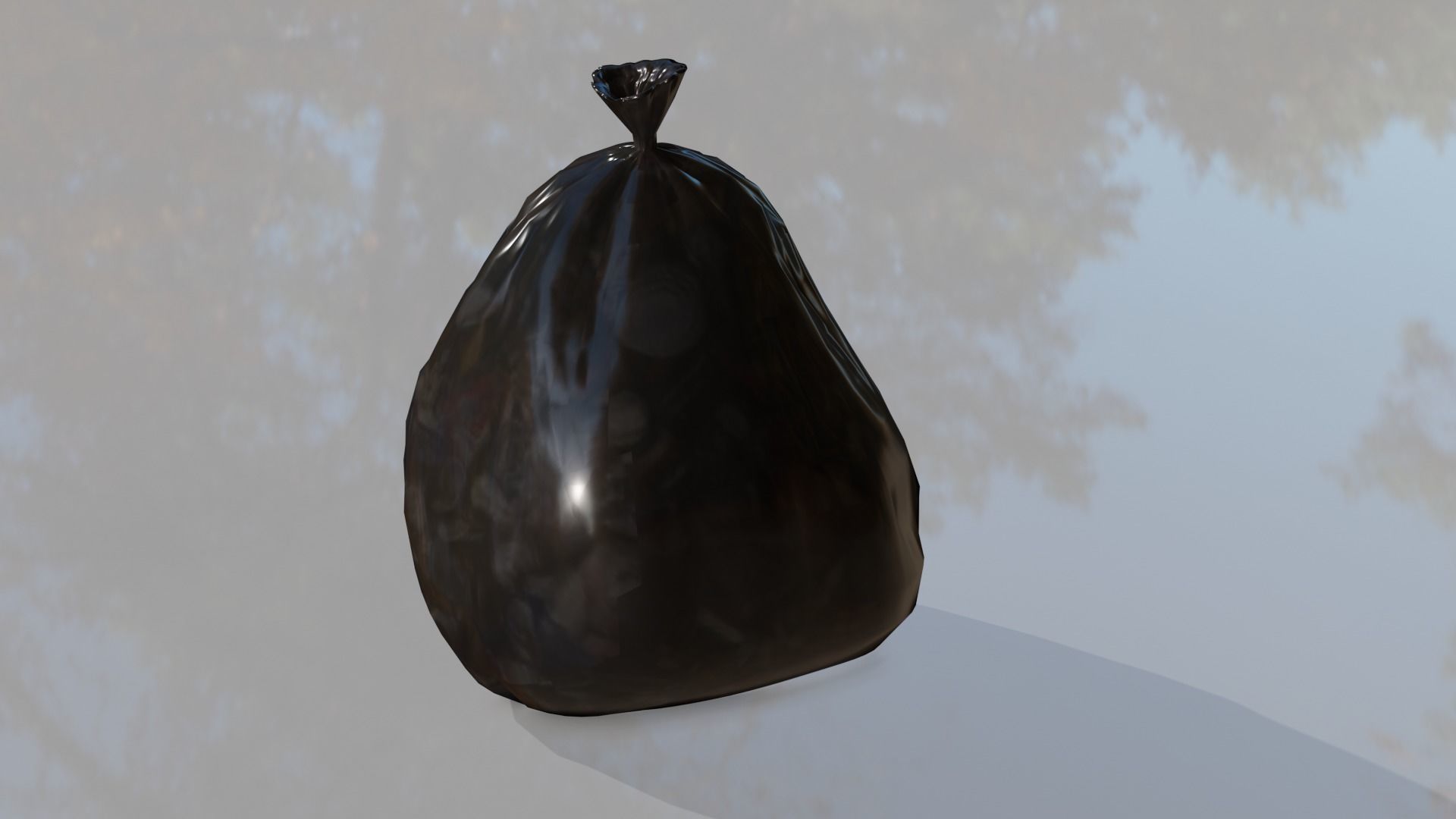 Trash Bags  Low-poly 3D model_22