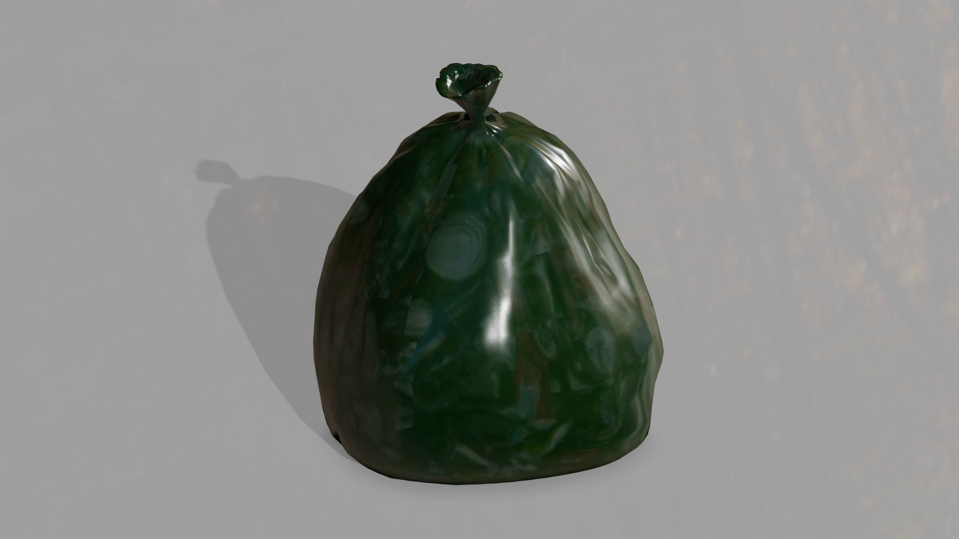 Trash Bags  Low-poly 3D model_10