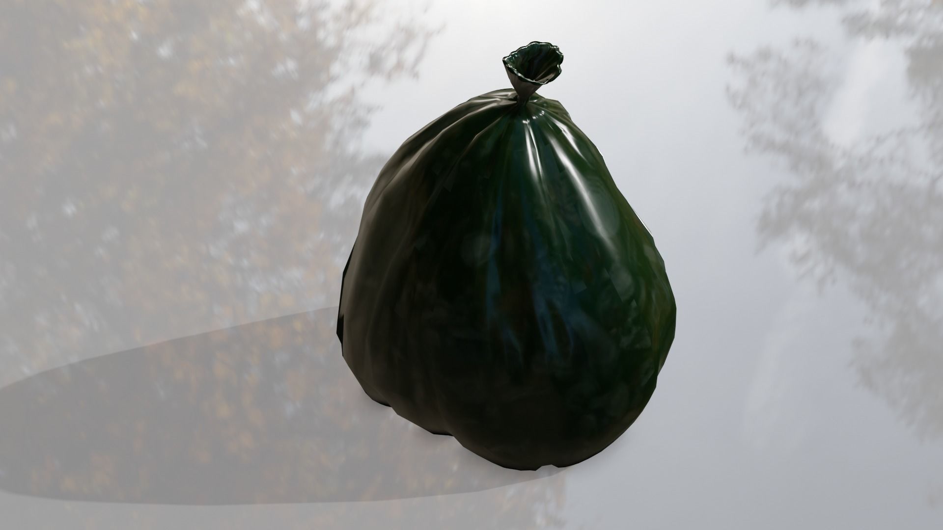 Trash Bags  Low-poly 3D model_12