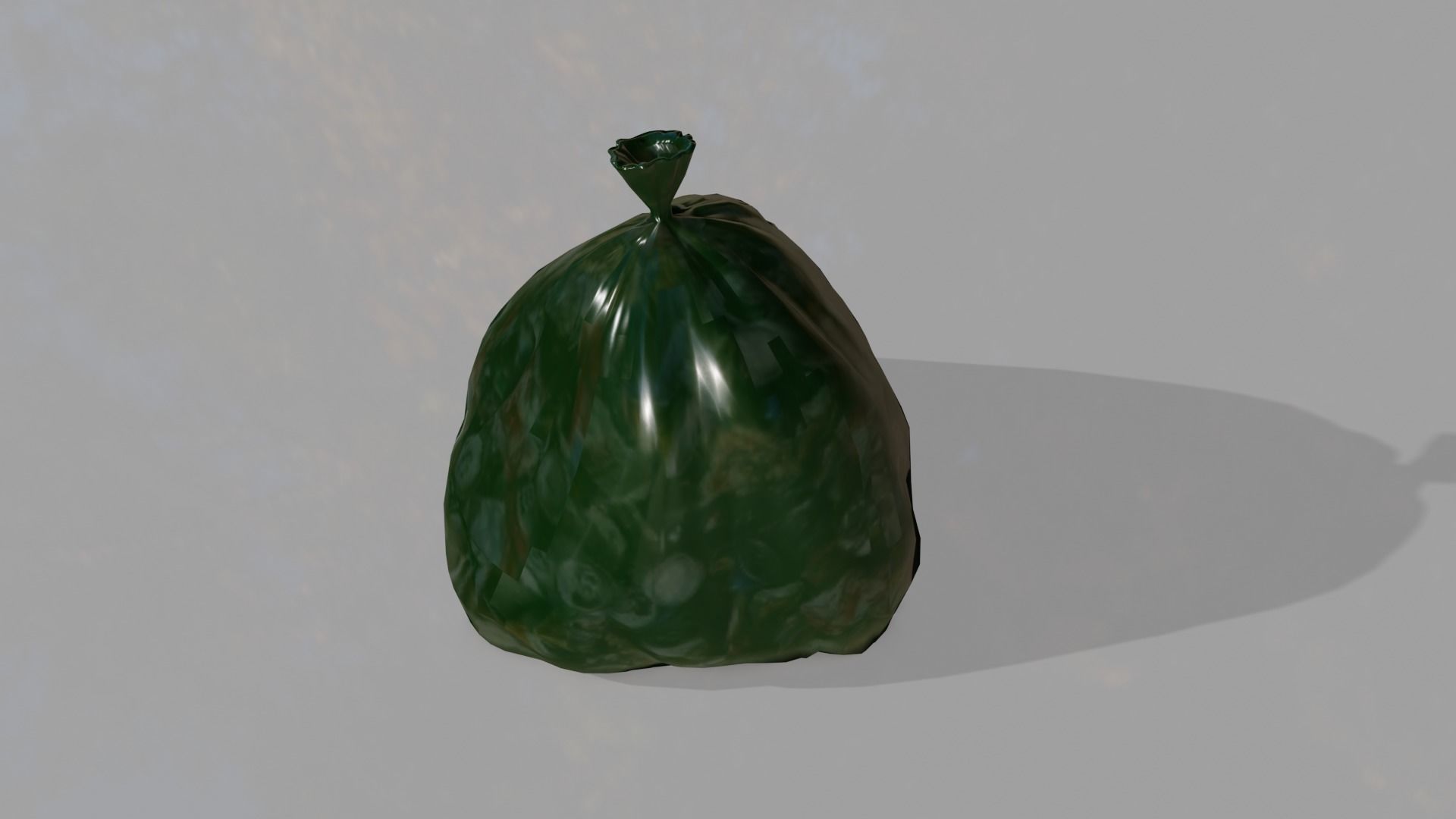 Trash Bags  Low-poly 3D model_14