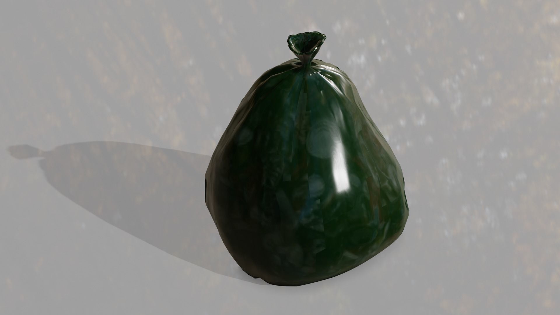 Trash Bags  Low-poly 3D model_11