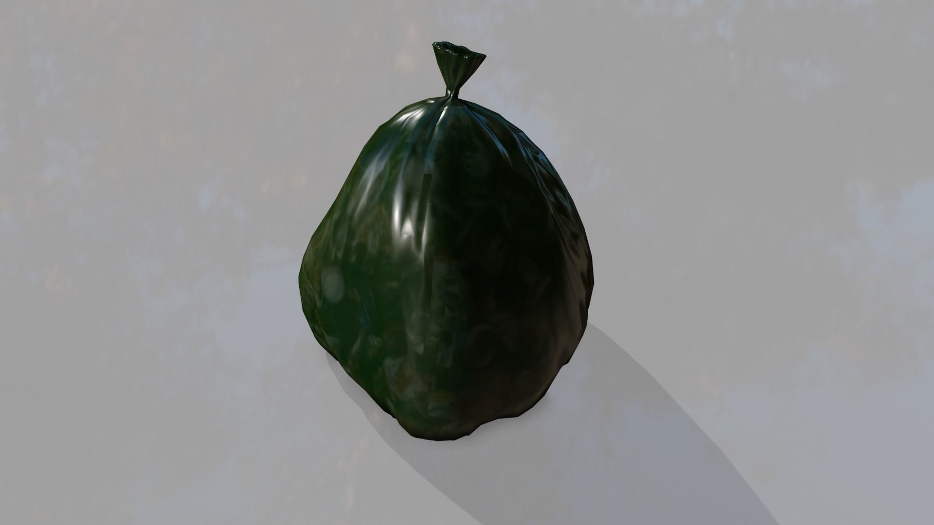 Trash Bags  Low-poly 3D model_13