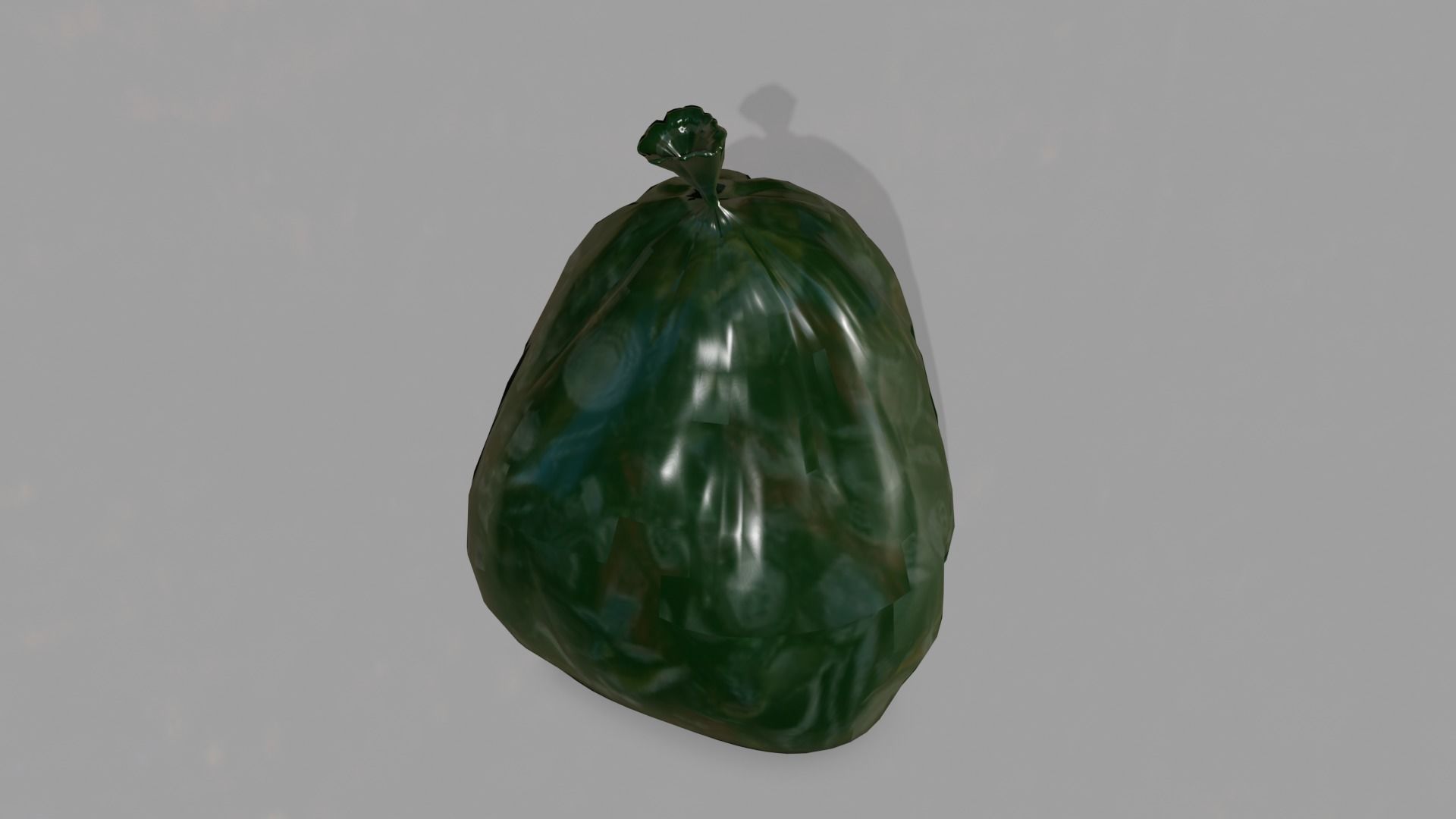 Trash Bags  Low-poly 3D model_9