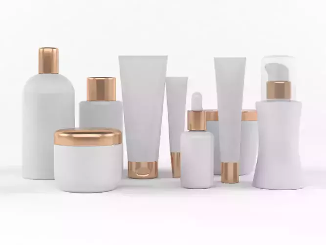 White Plastic Bottles