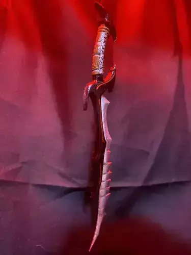 SKYRIM DAEDRIC SWORD 3D print model