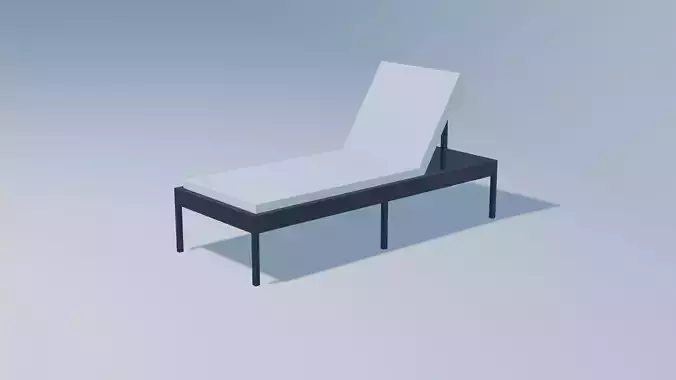 Deckchair lounge chair