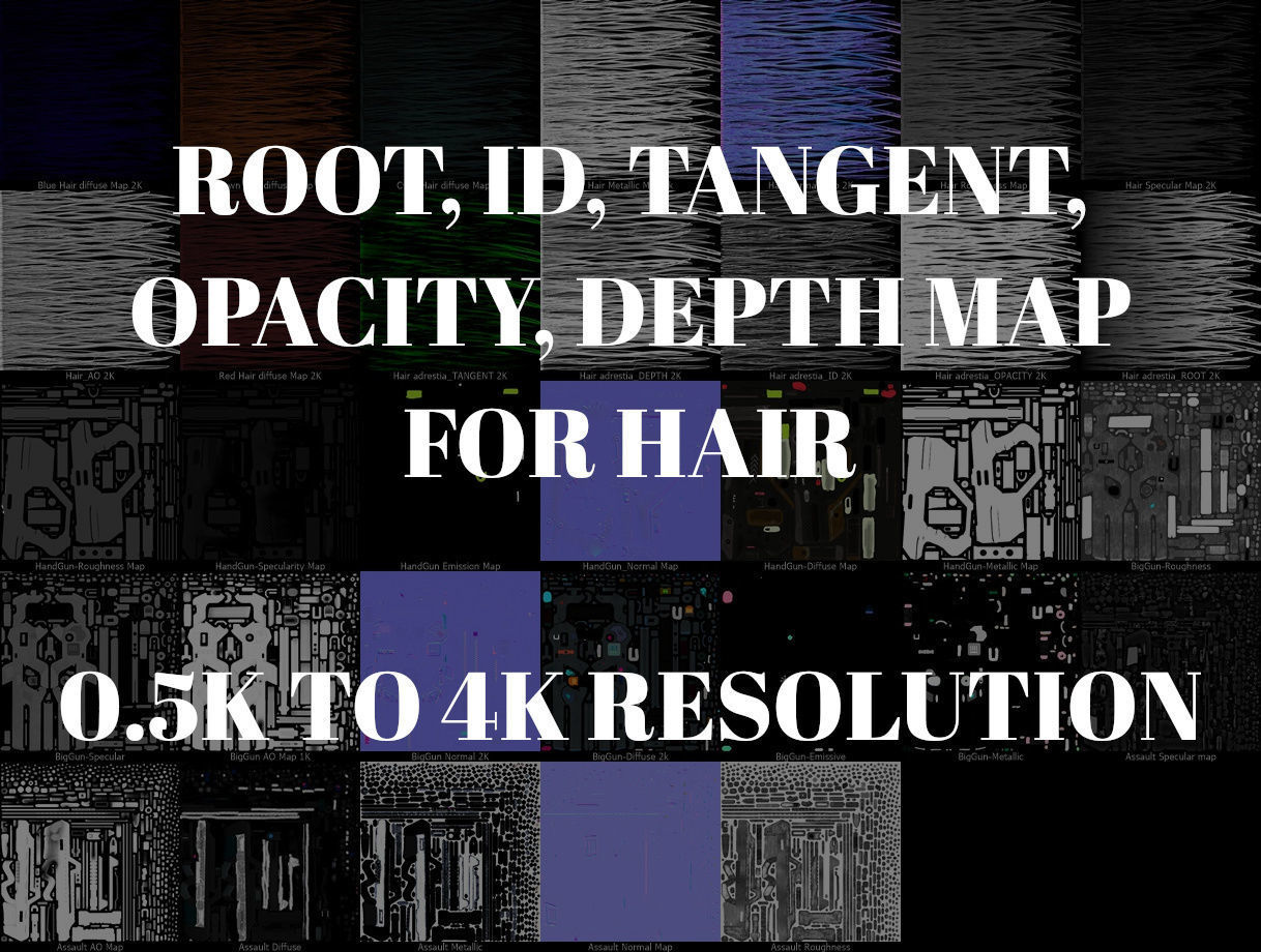 Sci-Fi Cyberpunk Action Girl Adrestia - Rigged Low-poly 3D model_28