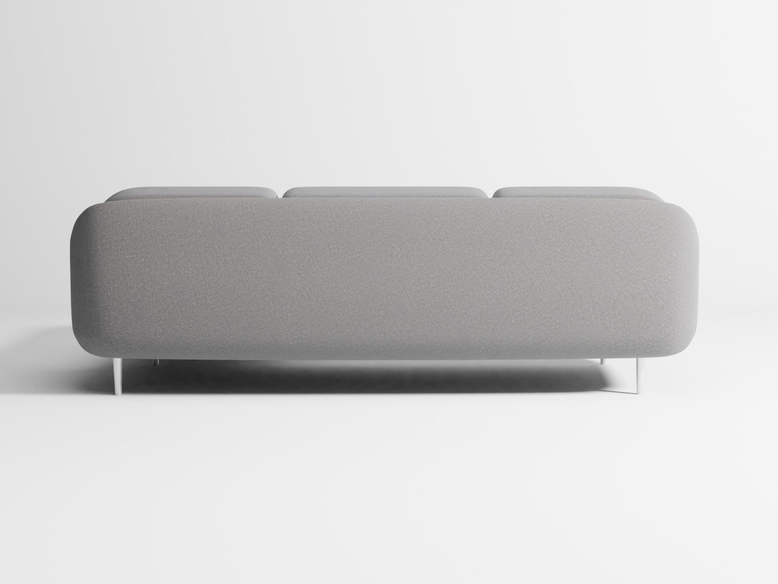 Lune sofa 3-seater with chaise longue 3D model_6