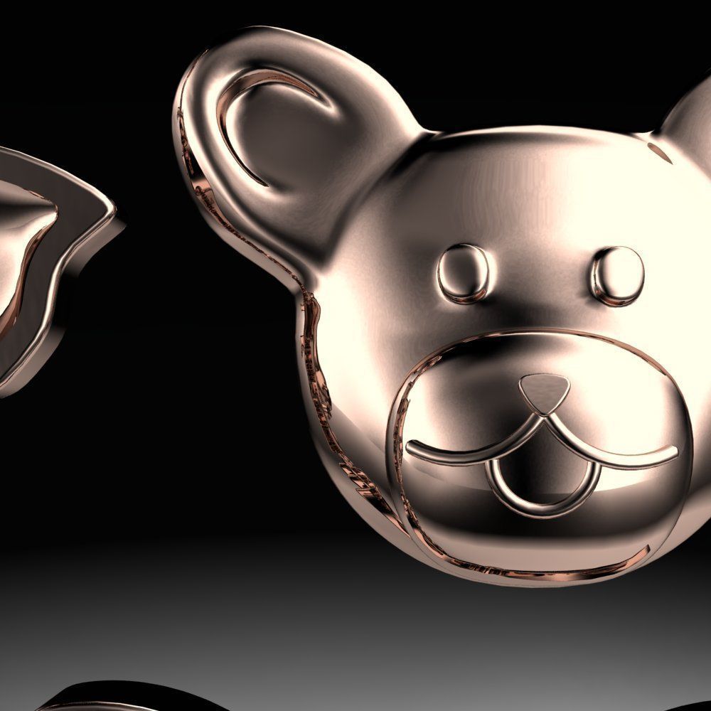 animals simplistic 3D print model_9