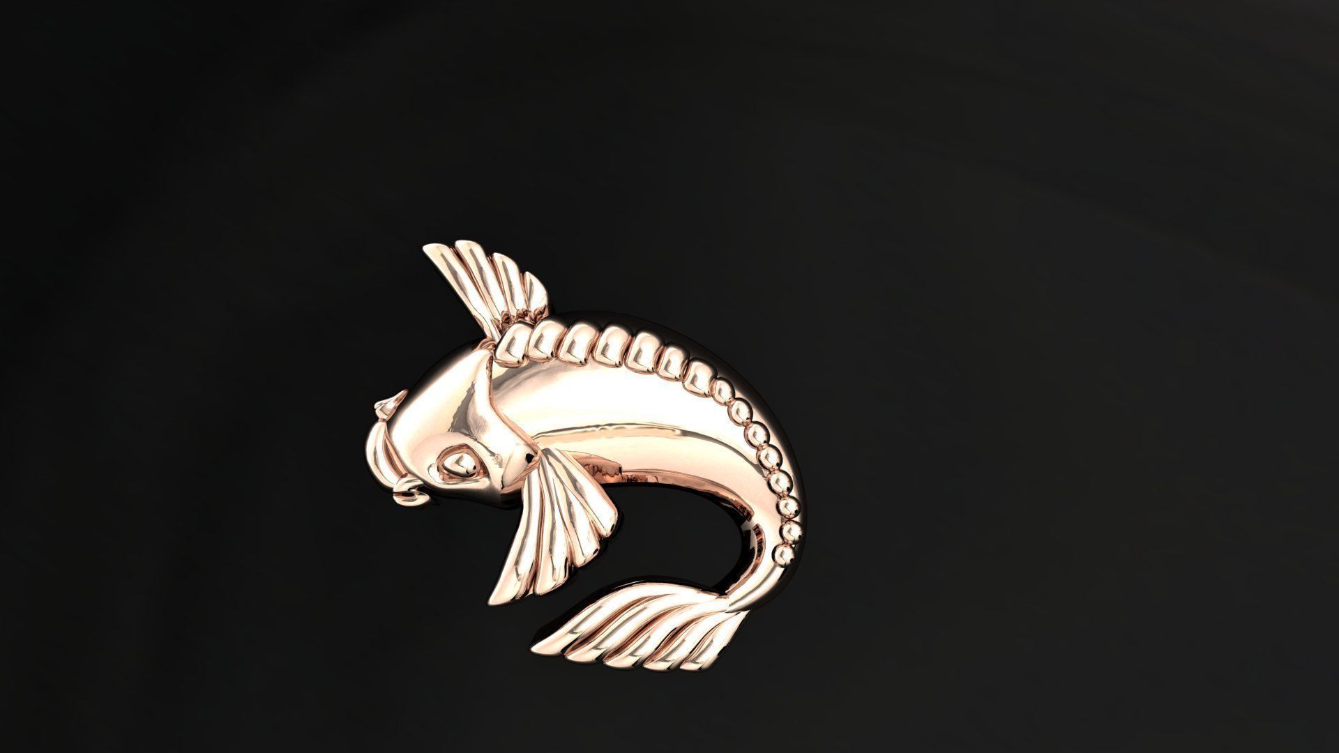 animals simplistic 3D print model_5