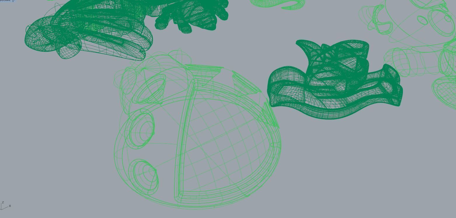 animals simplistic 3D print model_14