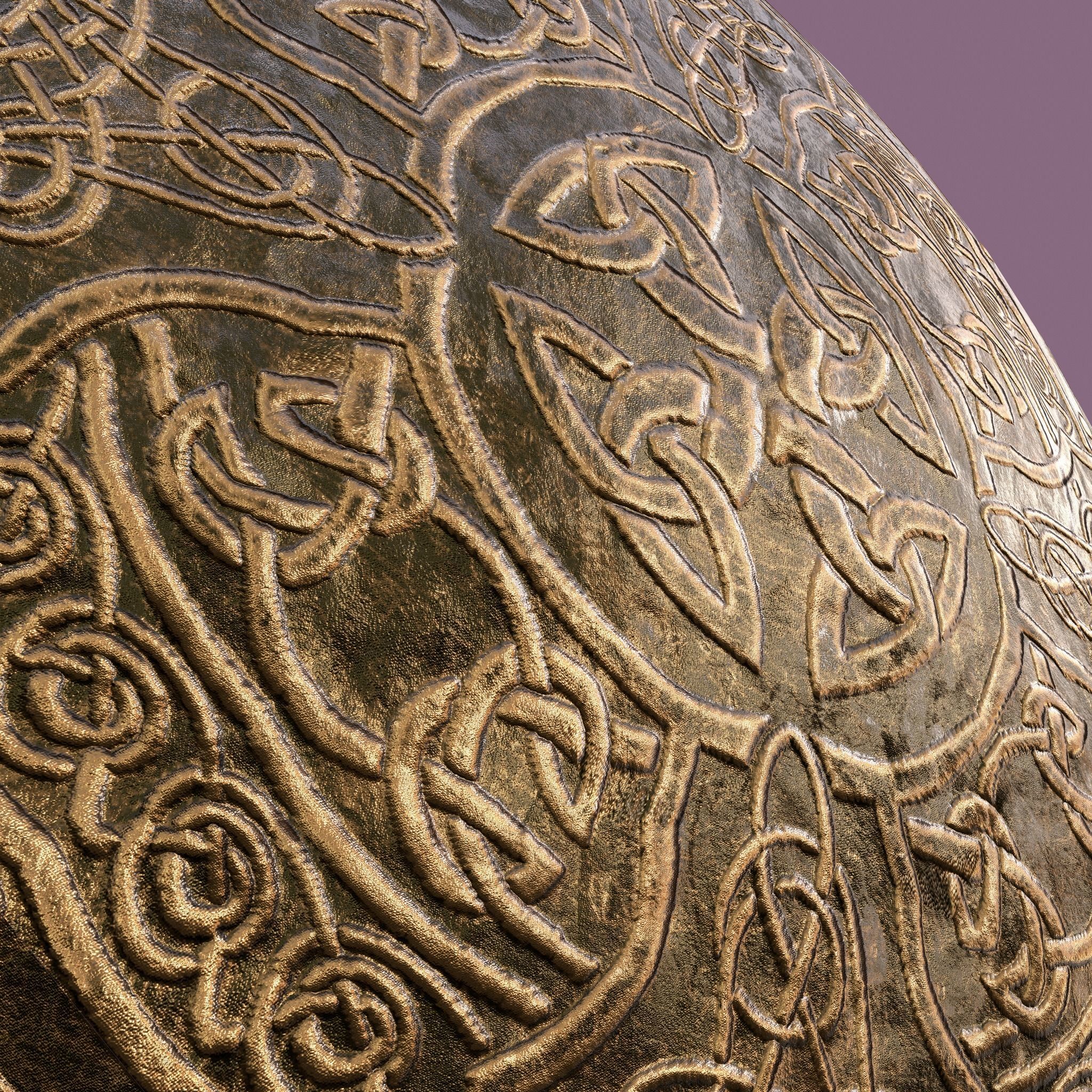 Medieval Pin Design One 3D model_21