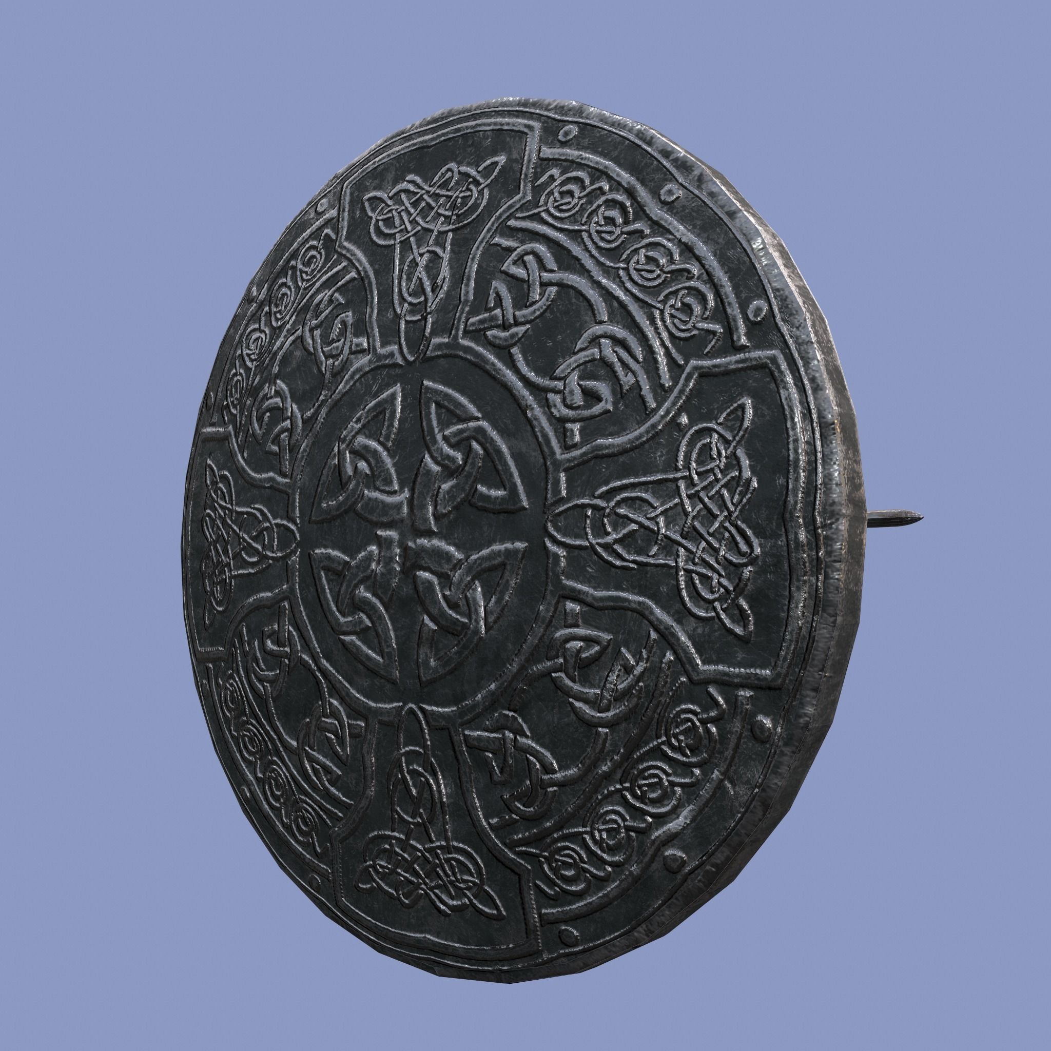 Medieval Pin Design One 3D model_32