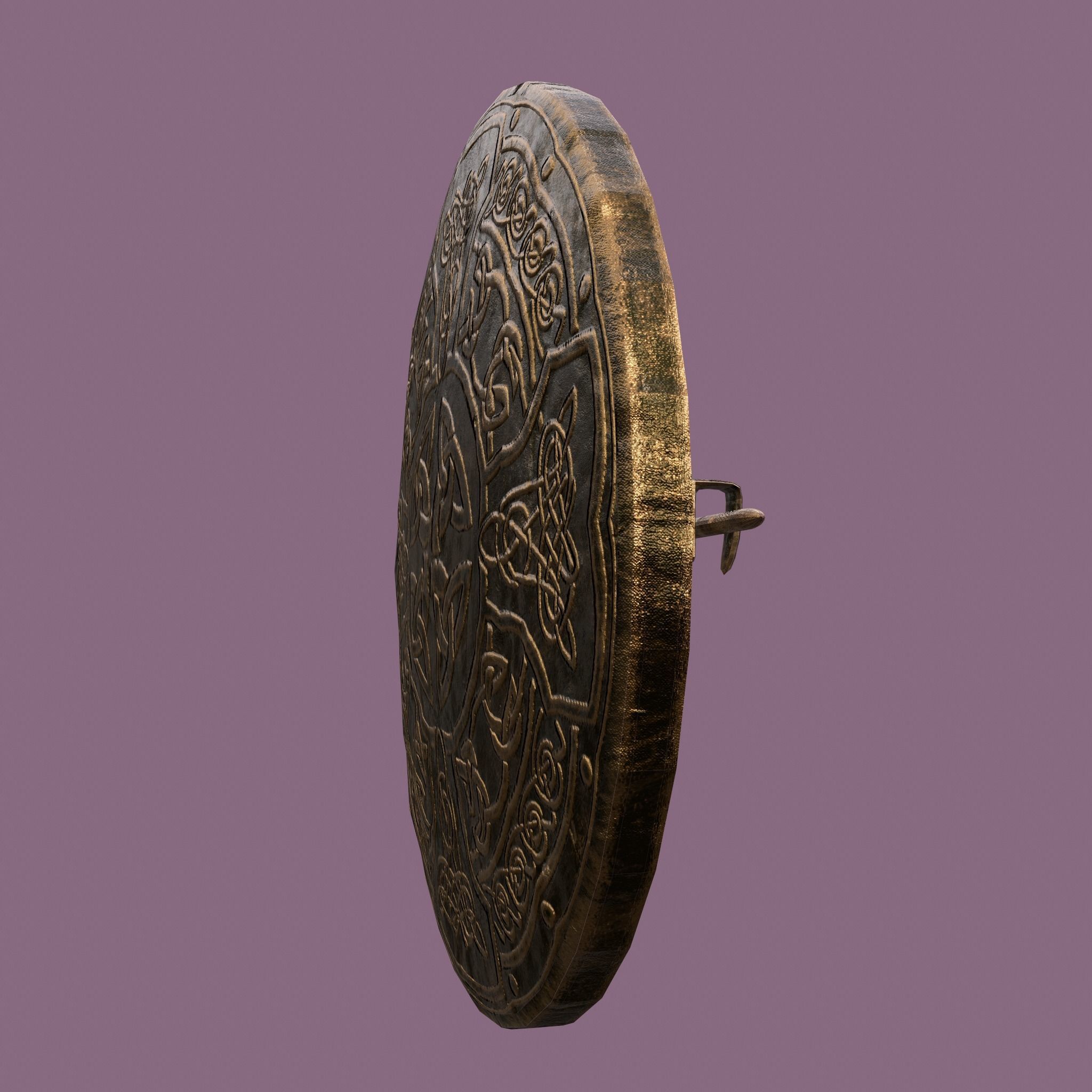 Medieval Pin Design One 3D model_13