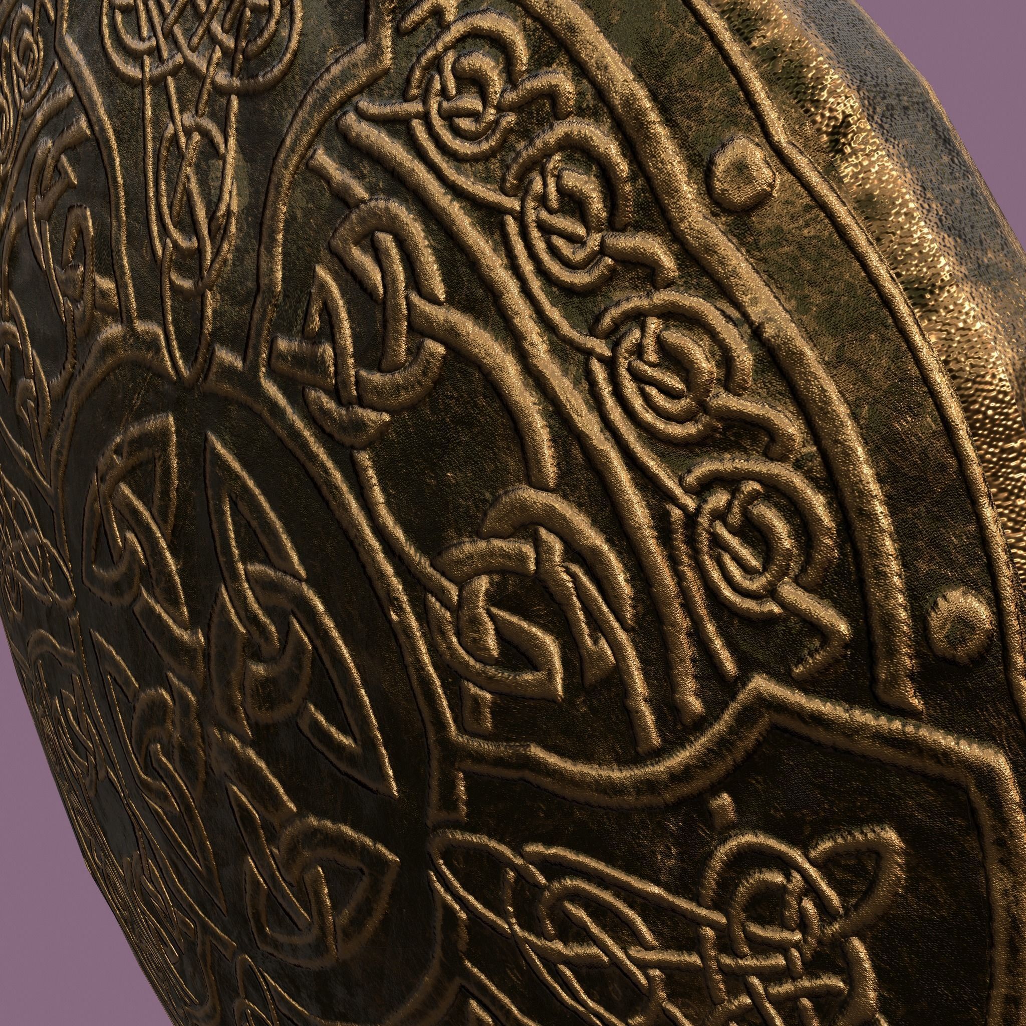 Medieval Pin Design One 3D model_17