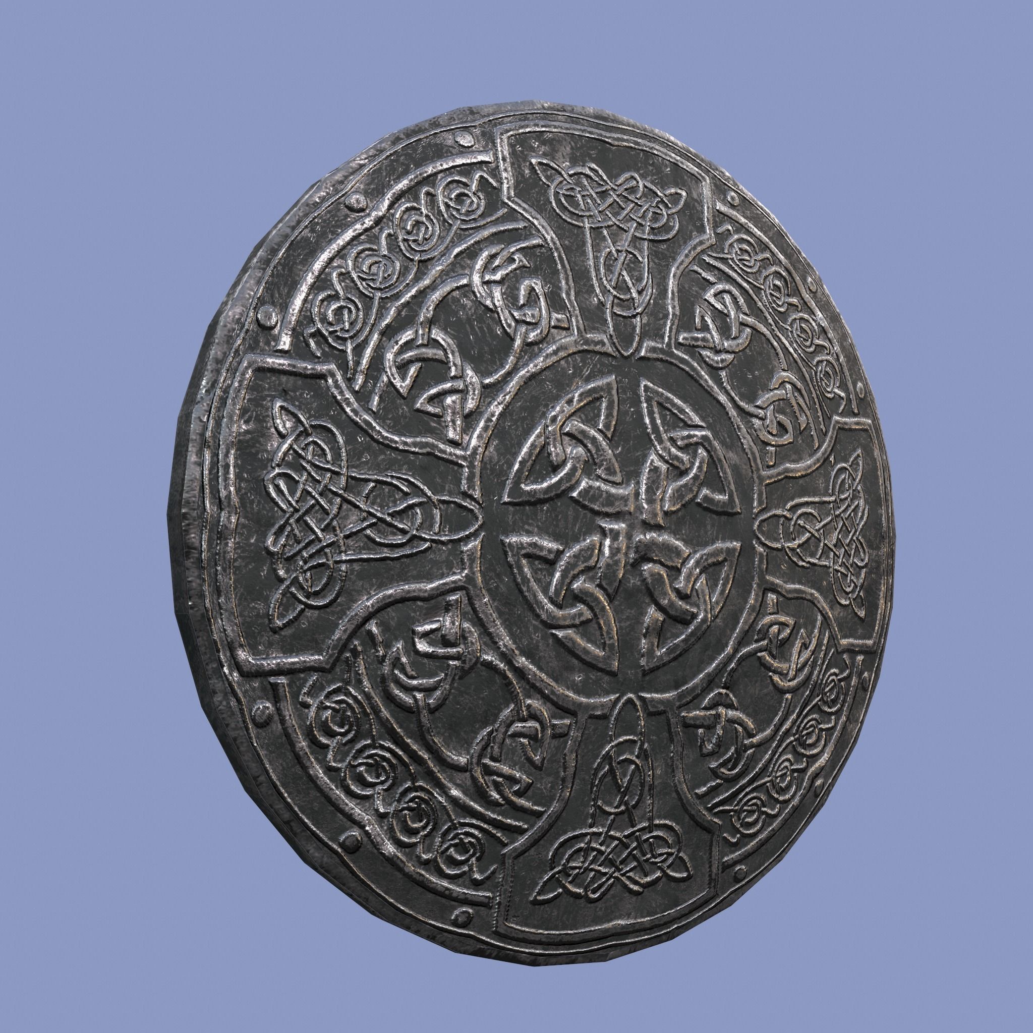 Medieval Pin Design One 3D model_23
