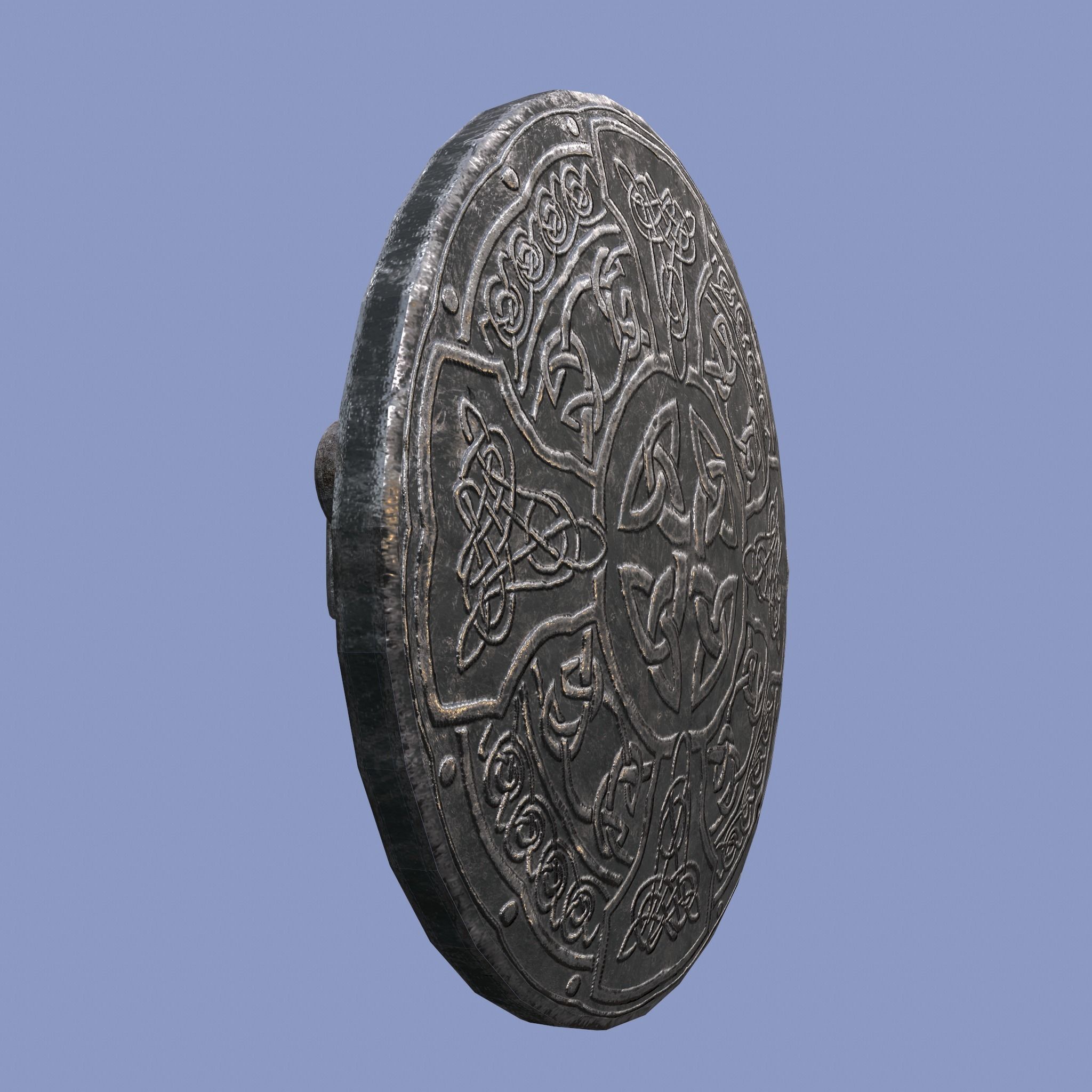Medieval Pin Design One 3D model_24