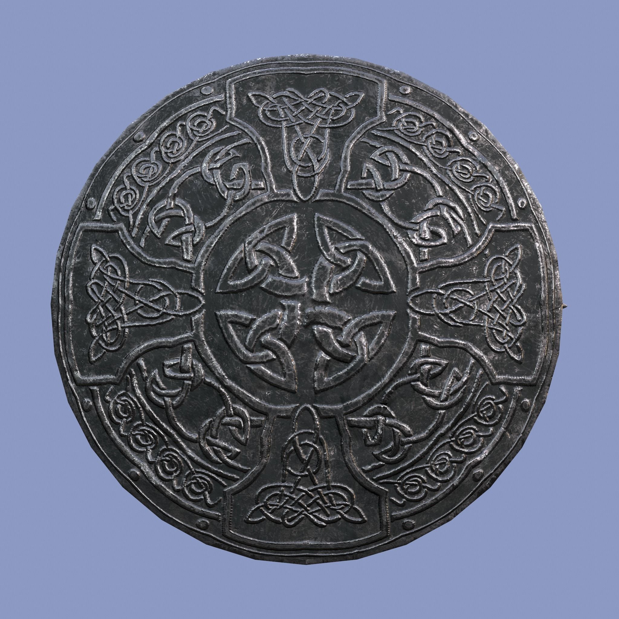 Medieval Pin Design One 3D model_33