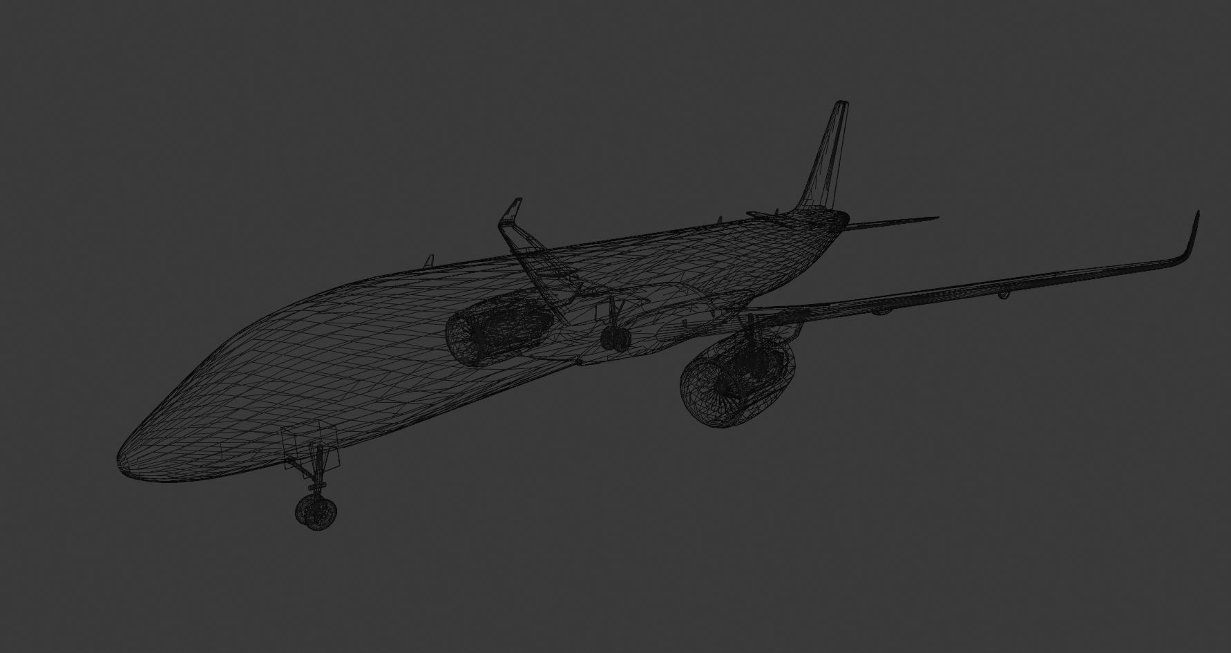 Pack Airbus A220-300 Multi livery Low-poly 3D model_5