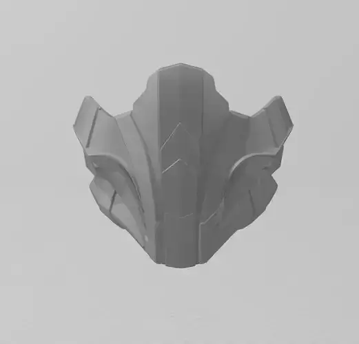 Mortal Kombat 11 Reptile mask Cosplay 3D print model